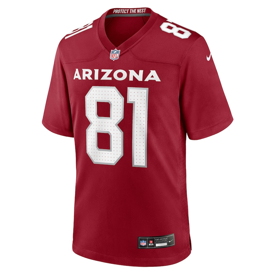 Jeff Smith II 81 Arizona Cardinals Team Game Cardinal NFL Jersey Men's