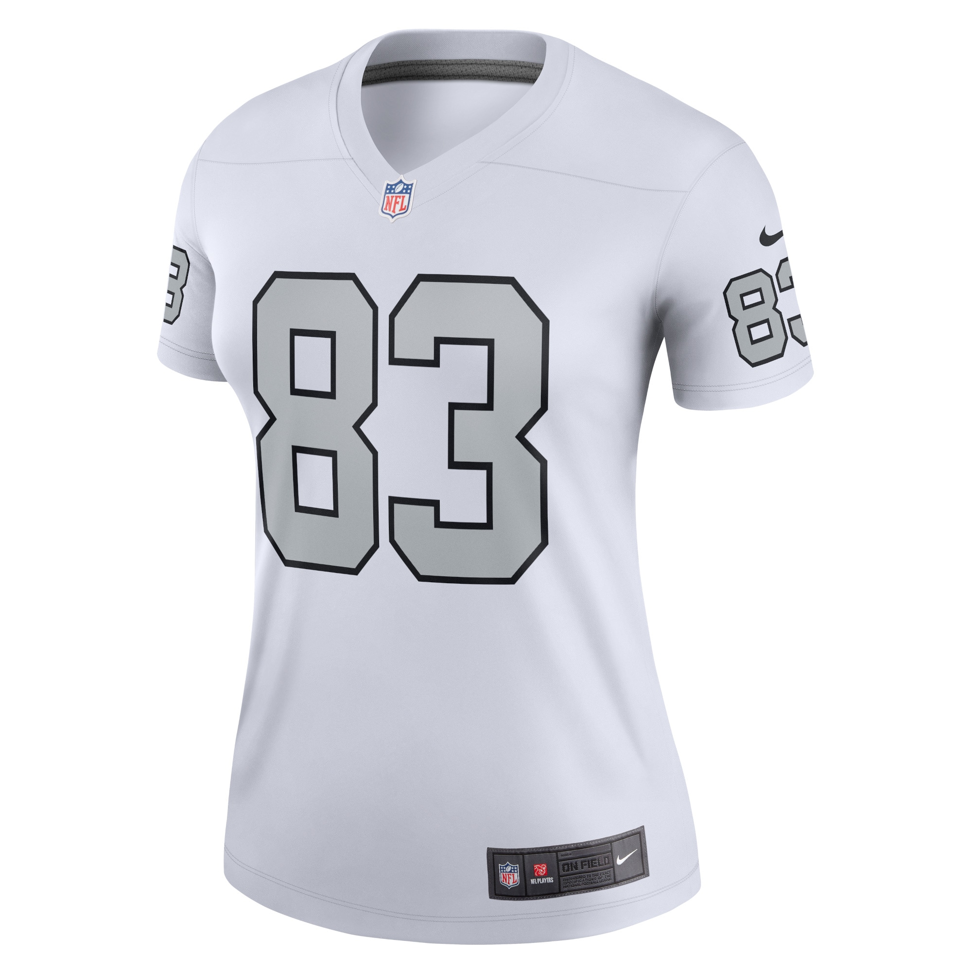 Las Vegas Raiders Darren Waller White Alternate Legend Player Performance Top NFL Jersey Women's