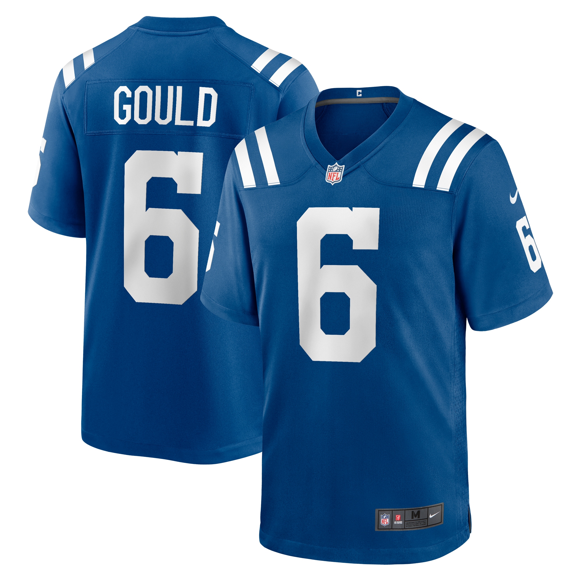 Indianapolis Colts Anthony Gould Royal Game NFL Jersey Men's