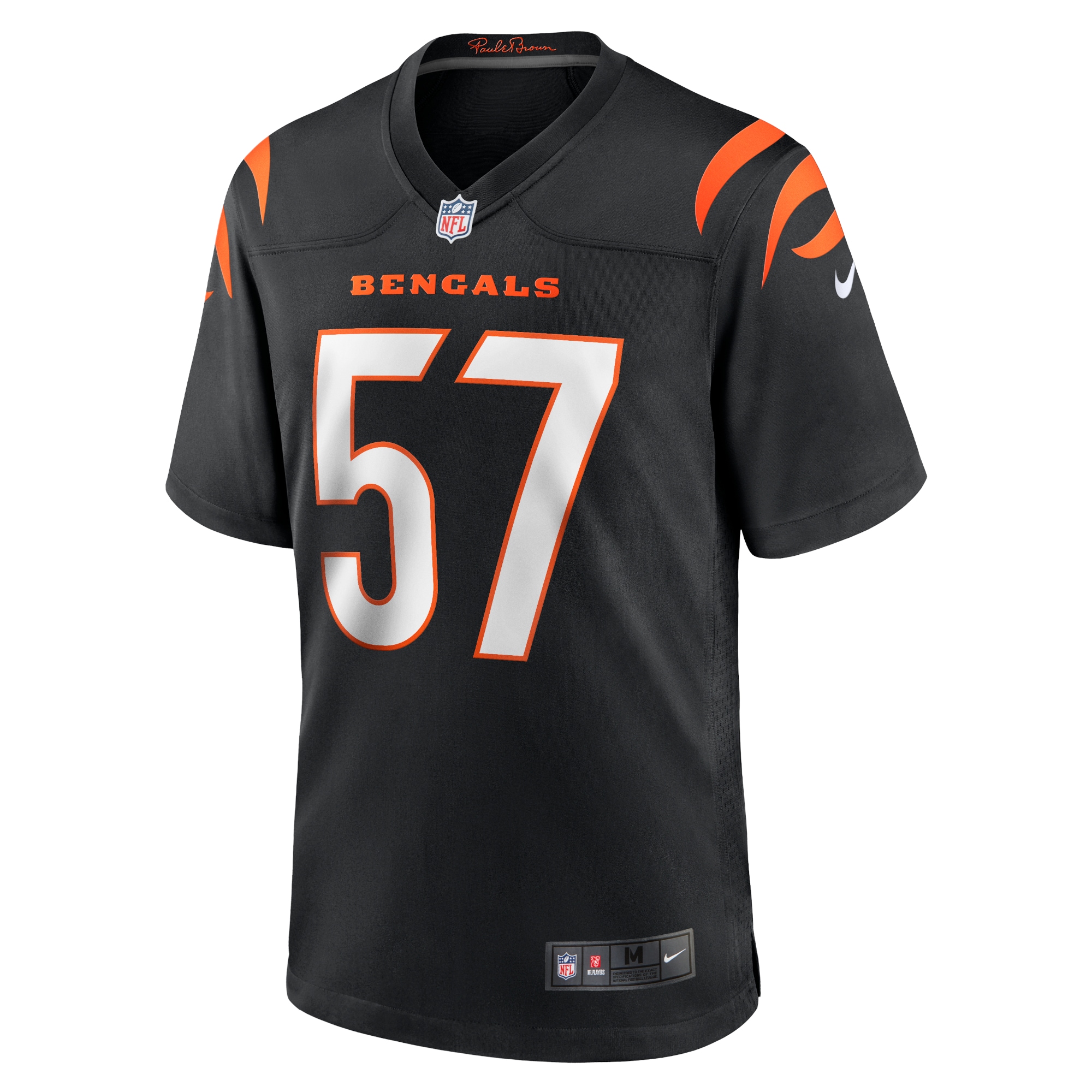 Cincinnati Bengals Germaine Pratt Black Game NFL Jersey Men's