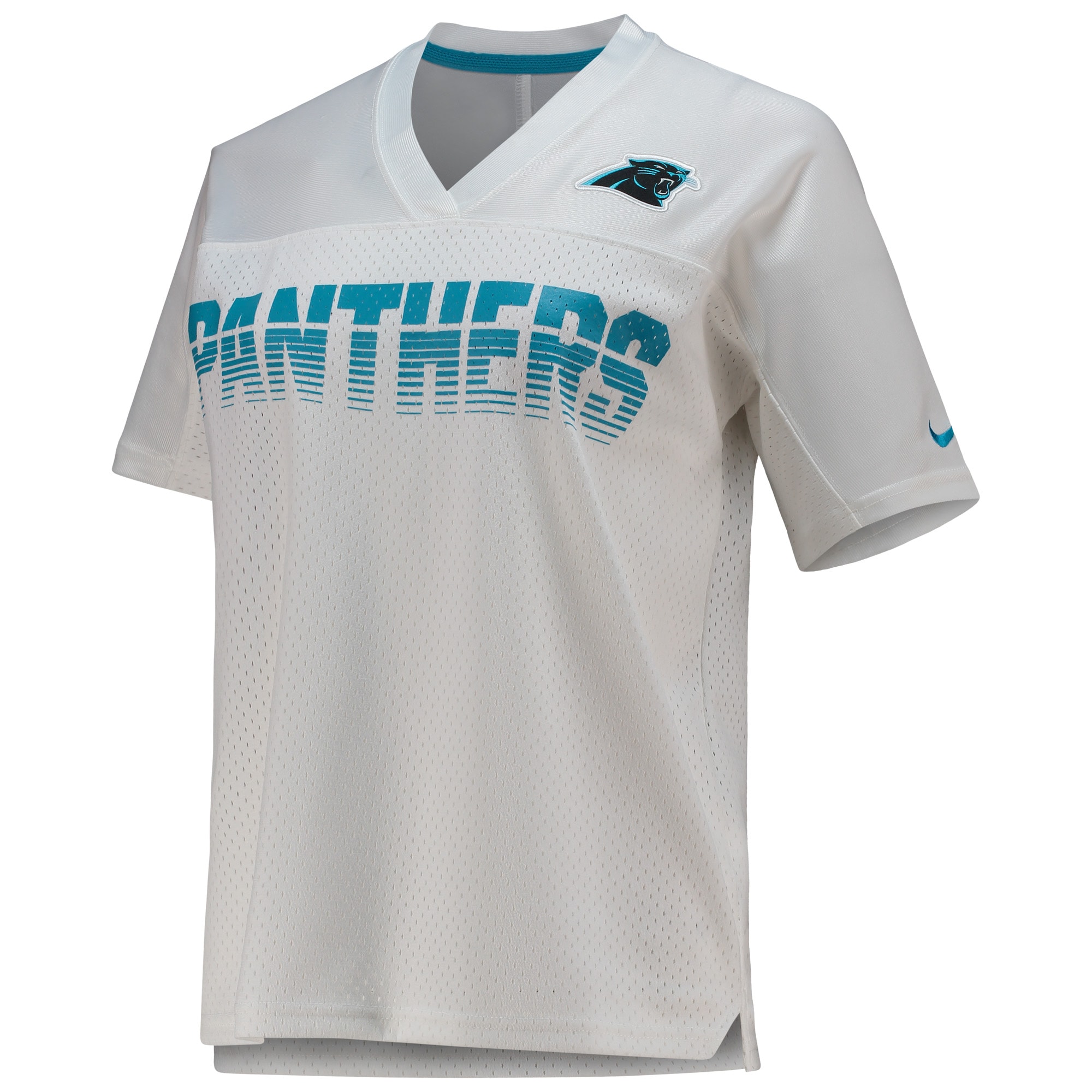 Carolina Panthers White Fan NFL Jersey Women's