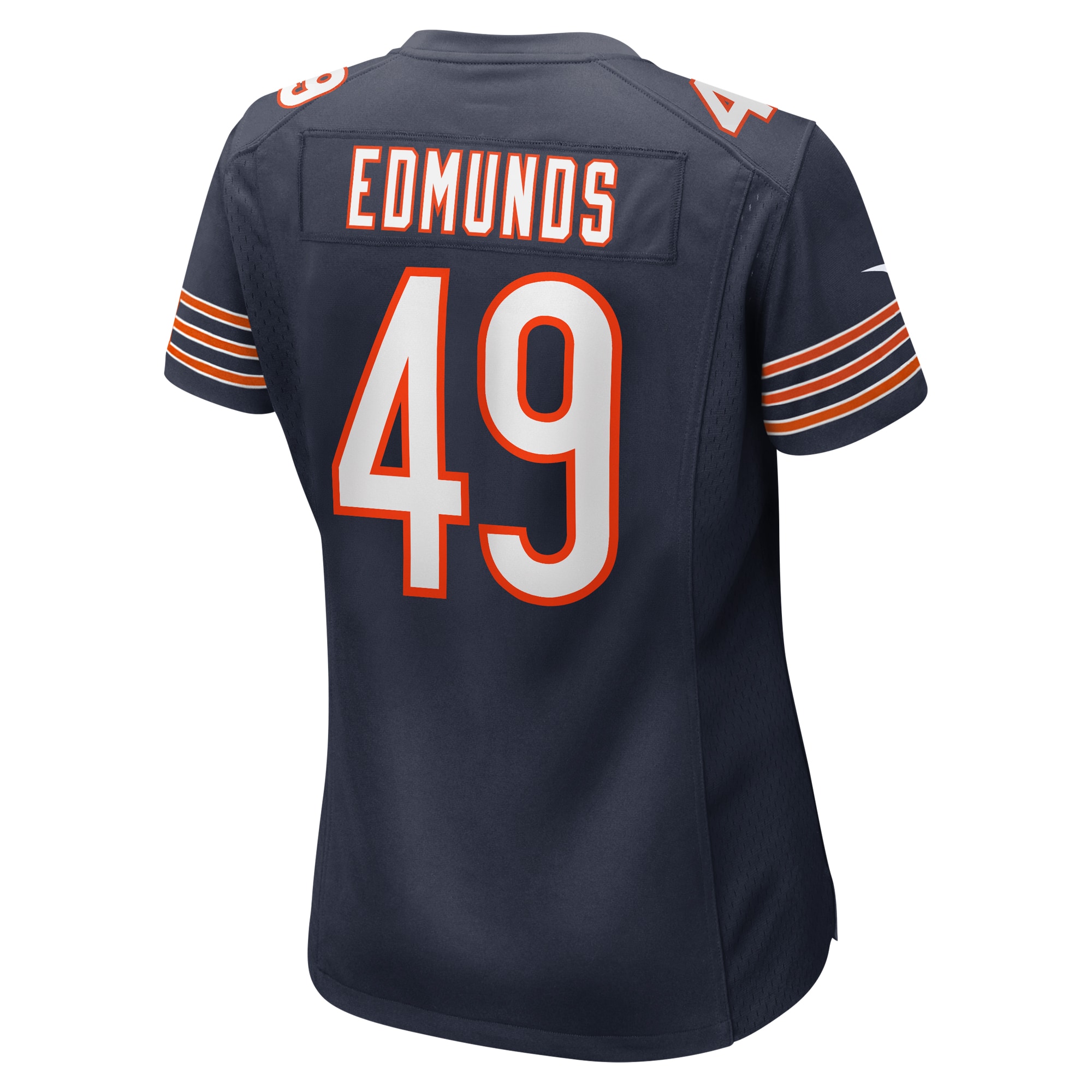 Chicago Bears Tremaine Edmunds Navy Game Player NFL Jersey Women's