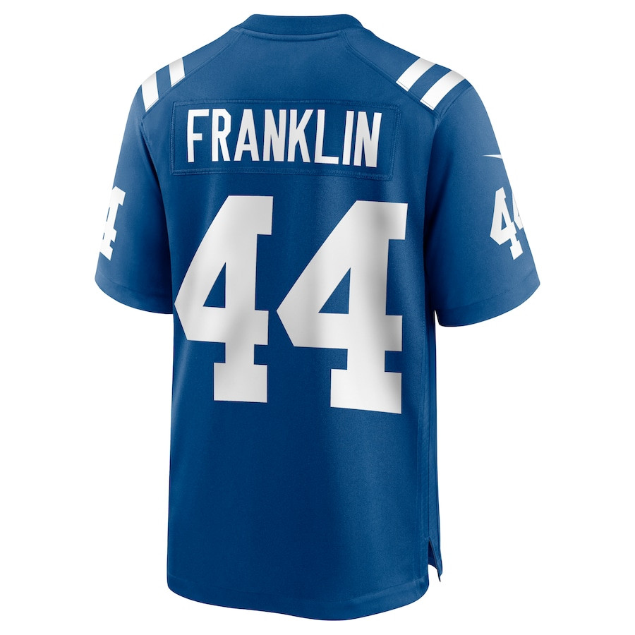 Zaire Franklin 44 Indianapolis Colts Game Royal NFL Jersey Men's