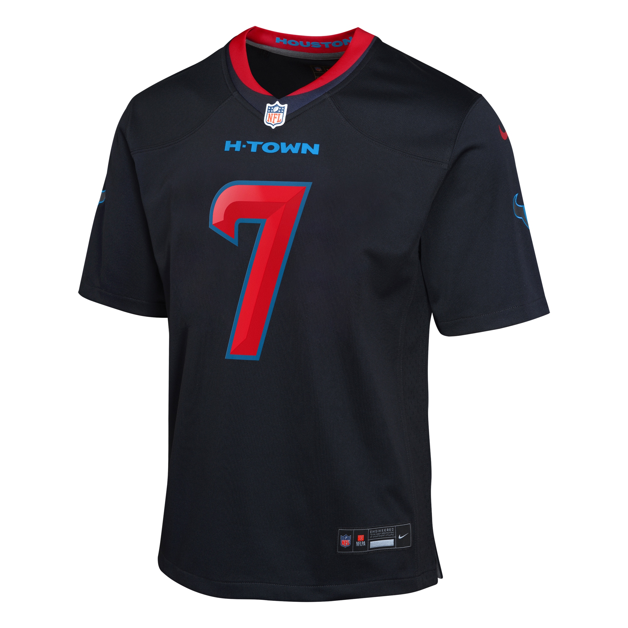 Houston Texans C.J. Stroud Navy 2nd Alternate Game NFL Jersey Youth