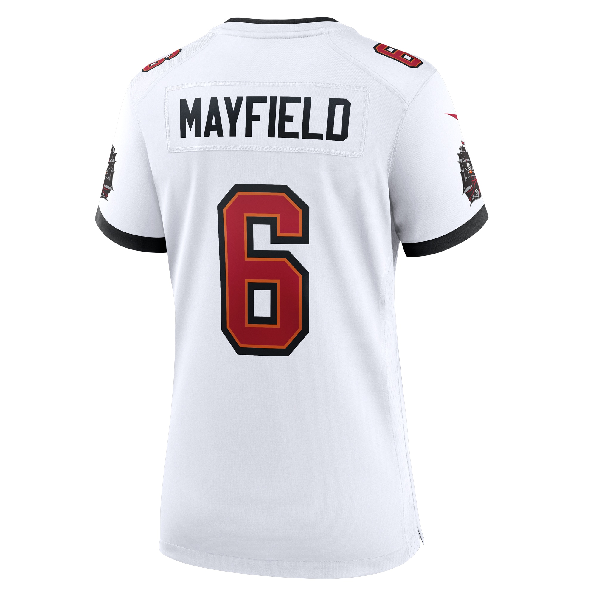 Tampa Bay Buccaneers Baker Mayfield White Away Game NFL Jersey Women's