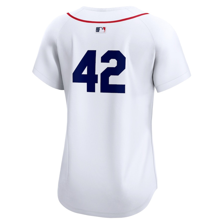 Boston Red Sox 2024 Jackie Robinson Day Home Limited White MLB Jersey Women's
