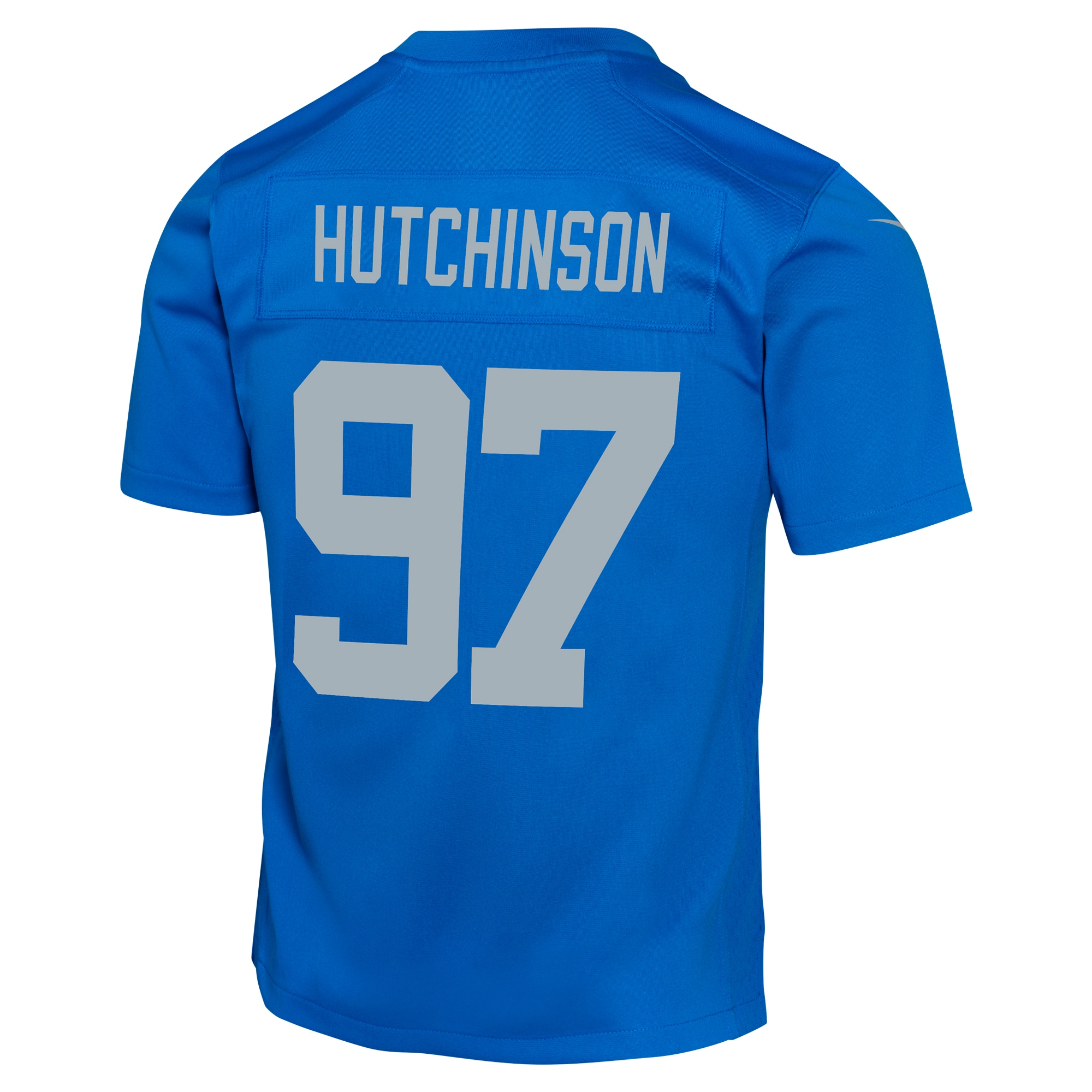 Detroit Lions Aidan Hutchinson Blue Alternate Game NFL Jersey Youth