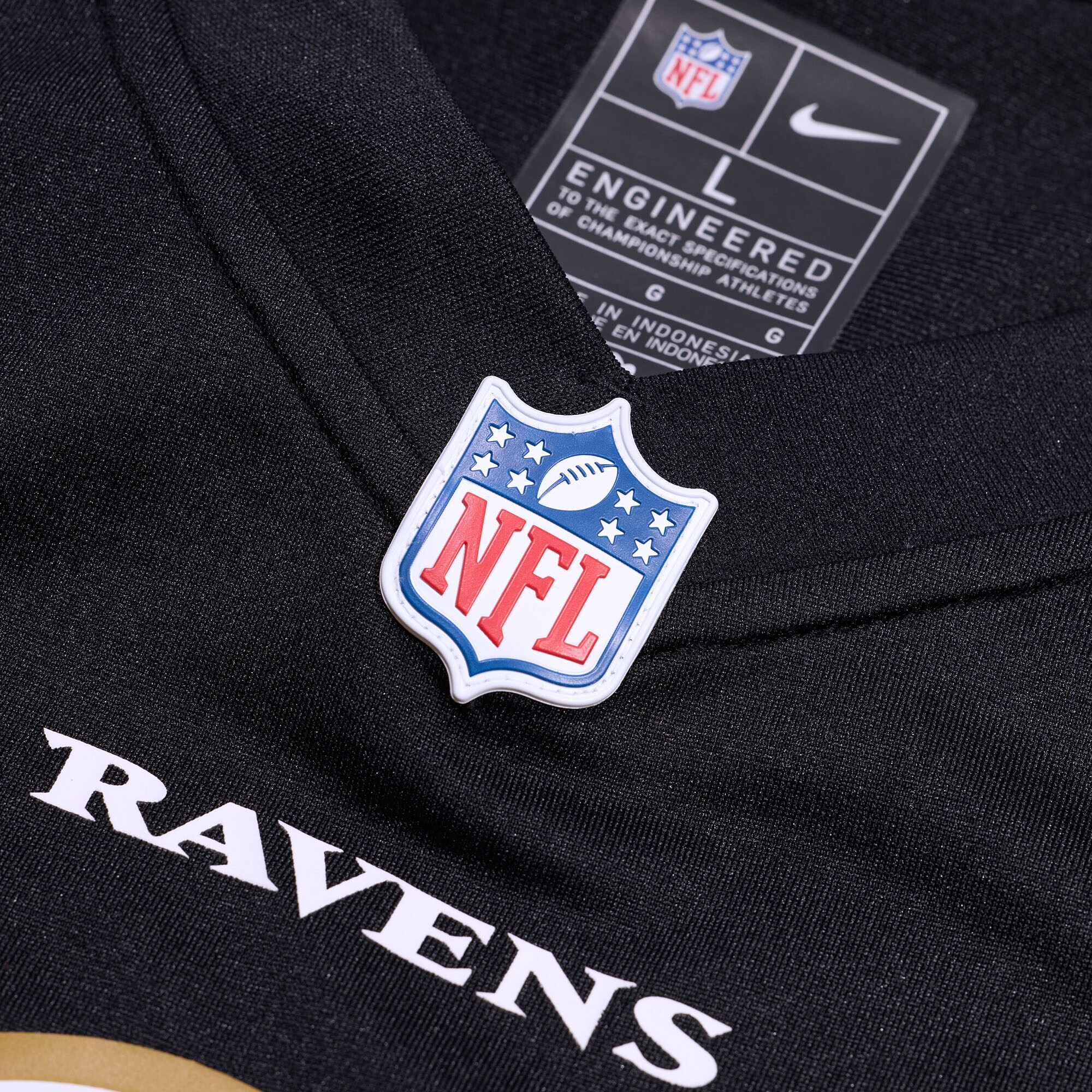 Baltimore Ravens J.K. Dobbins Black Game NFL Jersey Men's