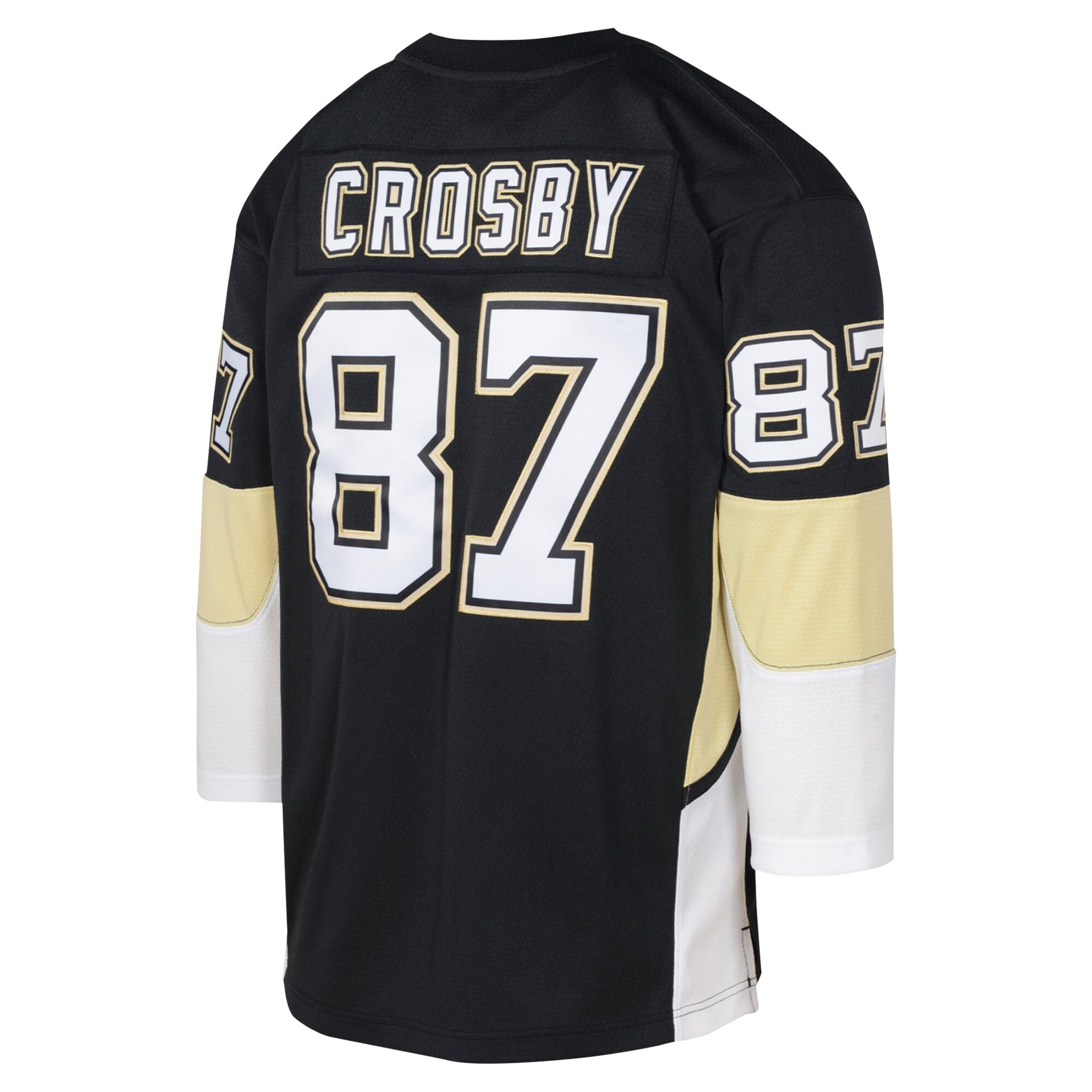 Pittsburgh Penguins Sidney Crosby Mitchell Ness Black 2008 Blue Line Player NHL Jersey Youth