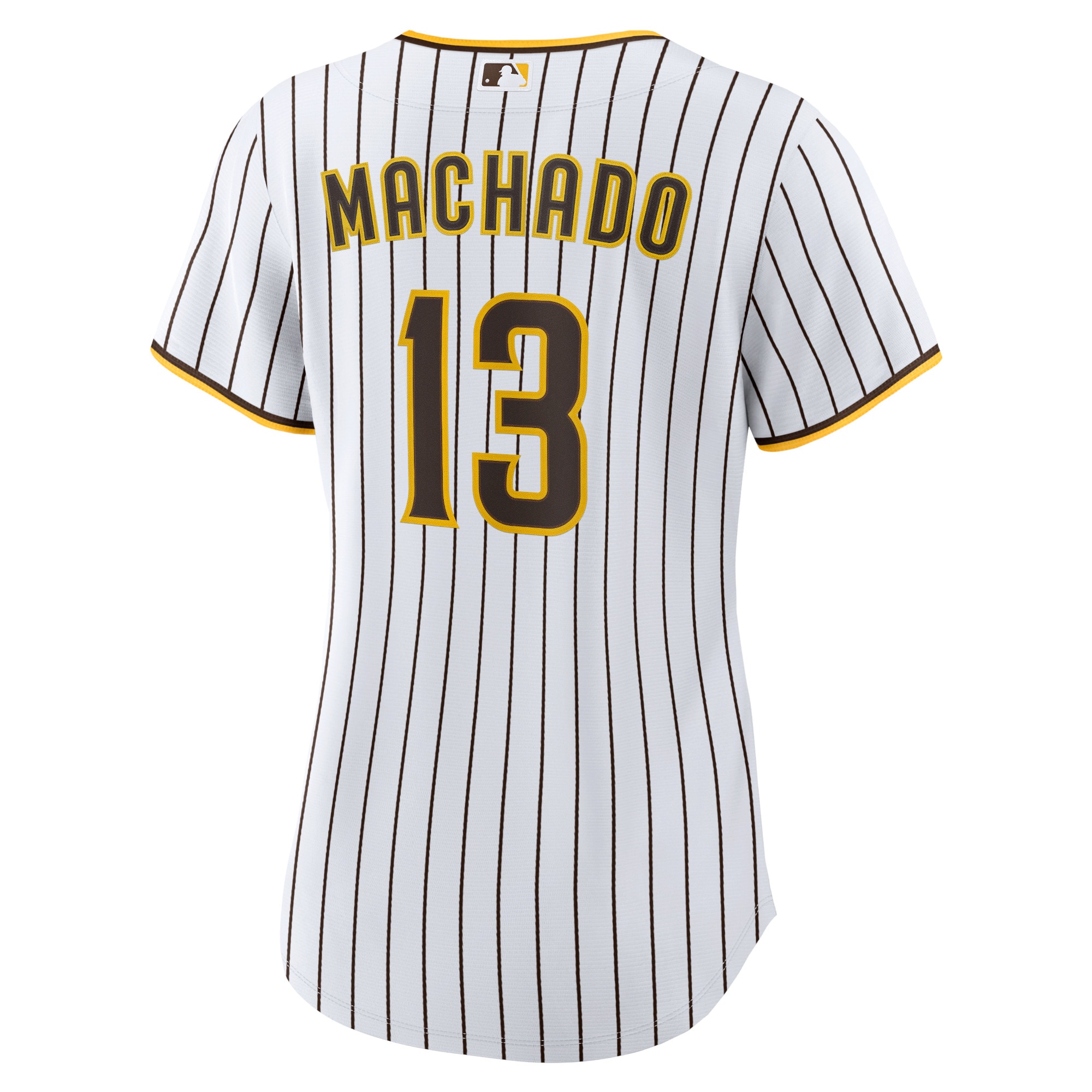 San Diego Padres Manny Machado White/Brown Home Player MLB Jersey Women's