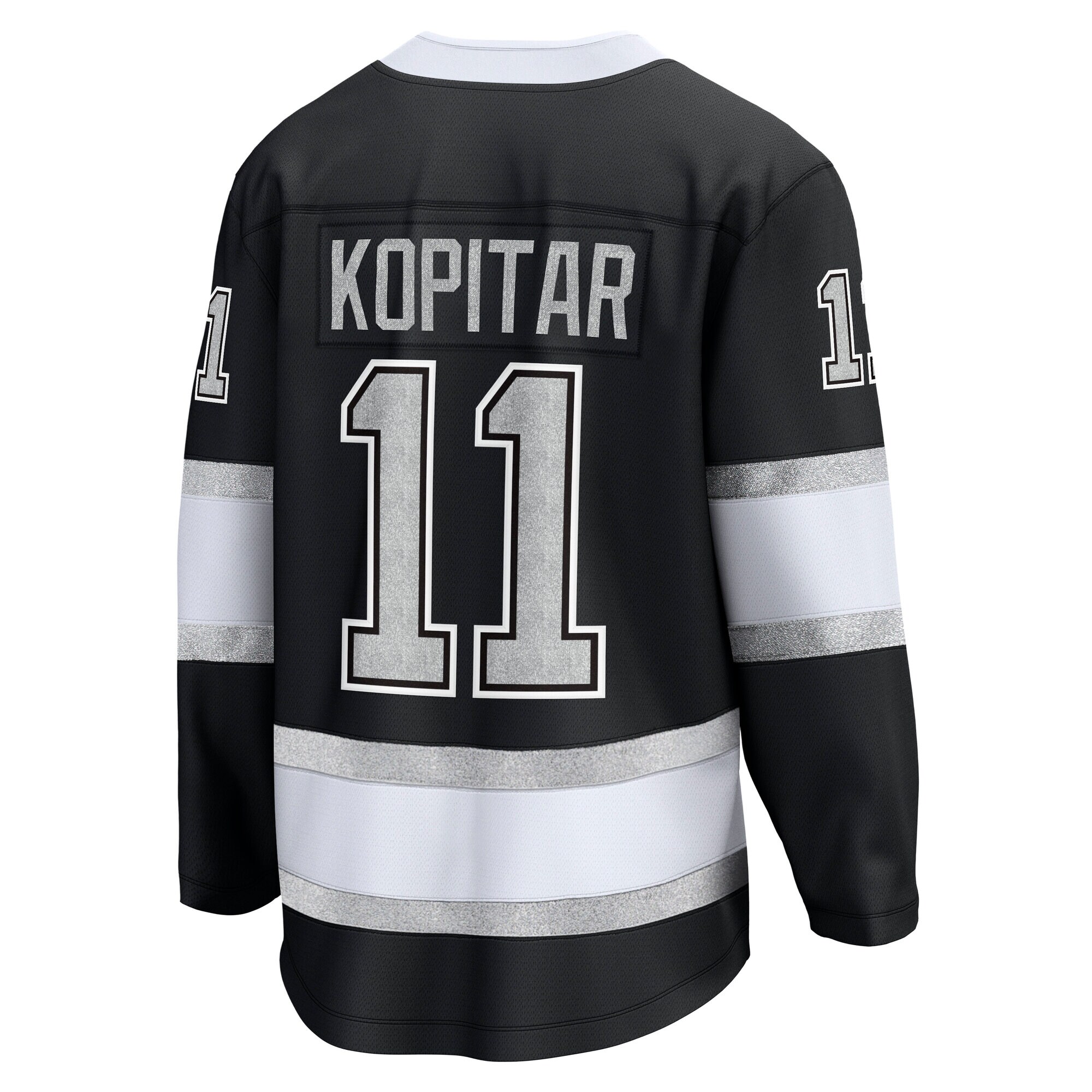 Los Angeles Kings Anze Kopitar Black Home Premier Breakaway Player NHL Jersey Men's