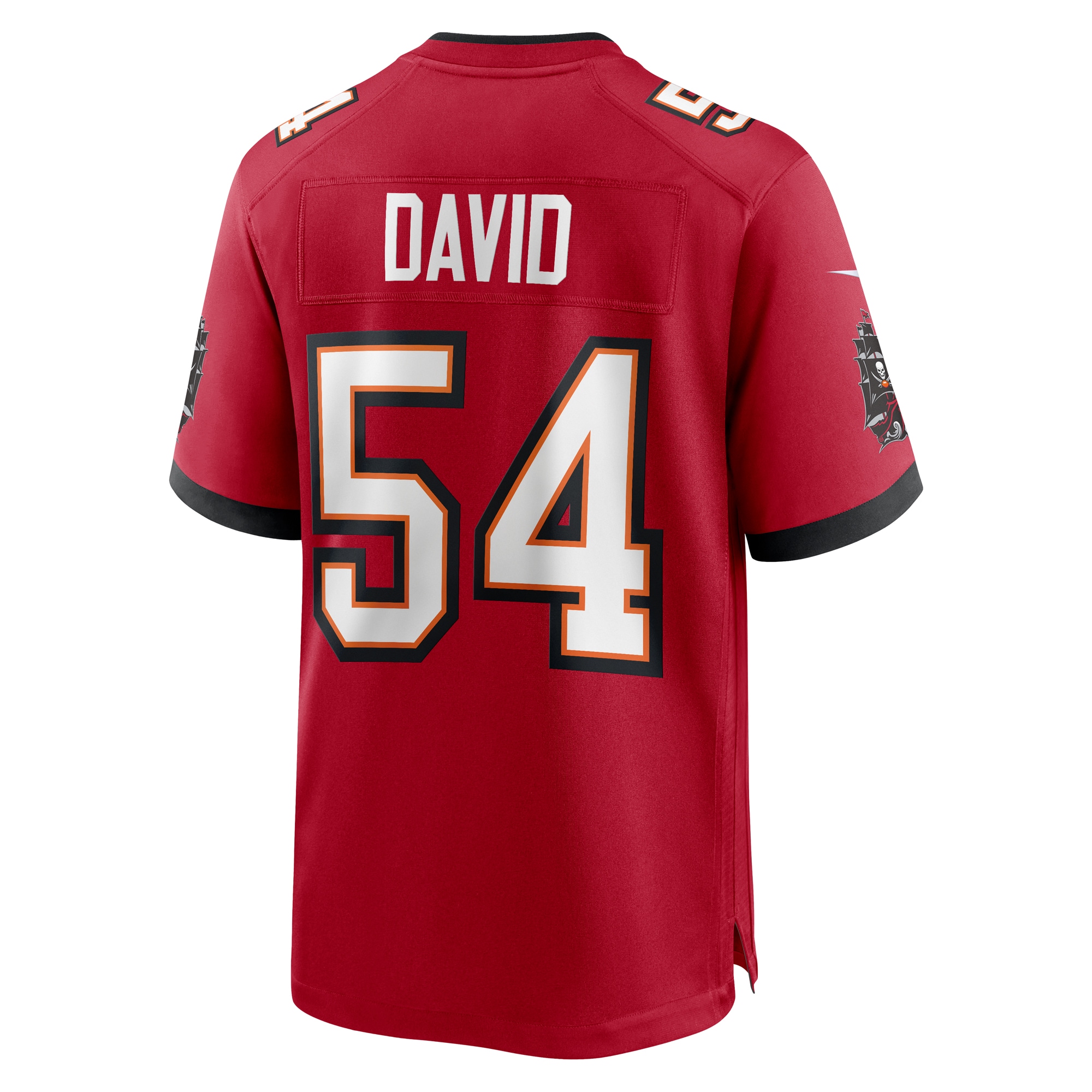 Tampa Bay Buccaneers Lavonte David Red Game NFL Jersey Men's