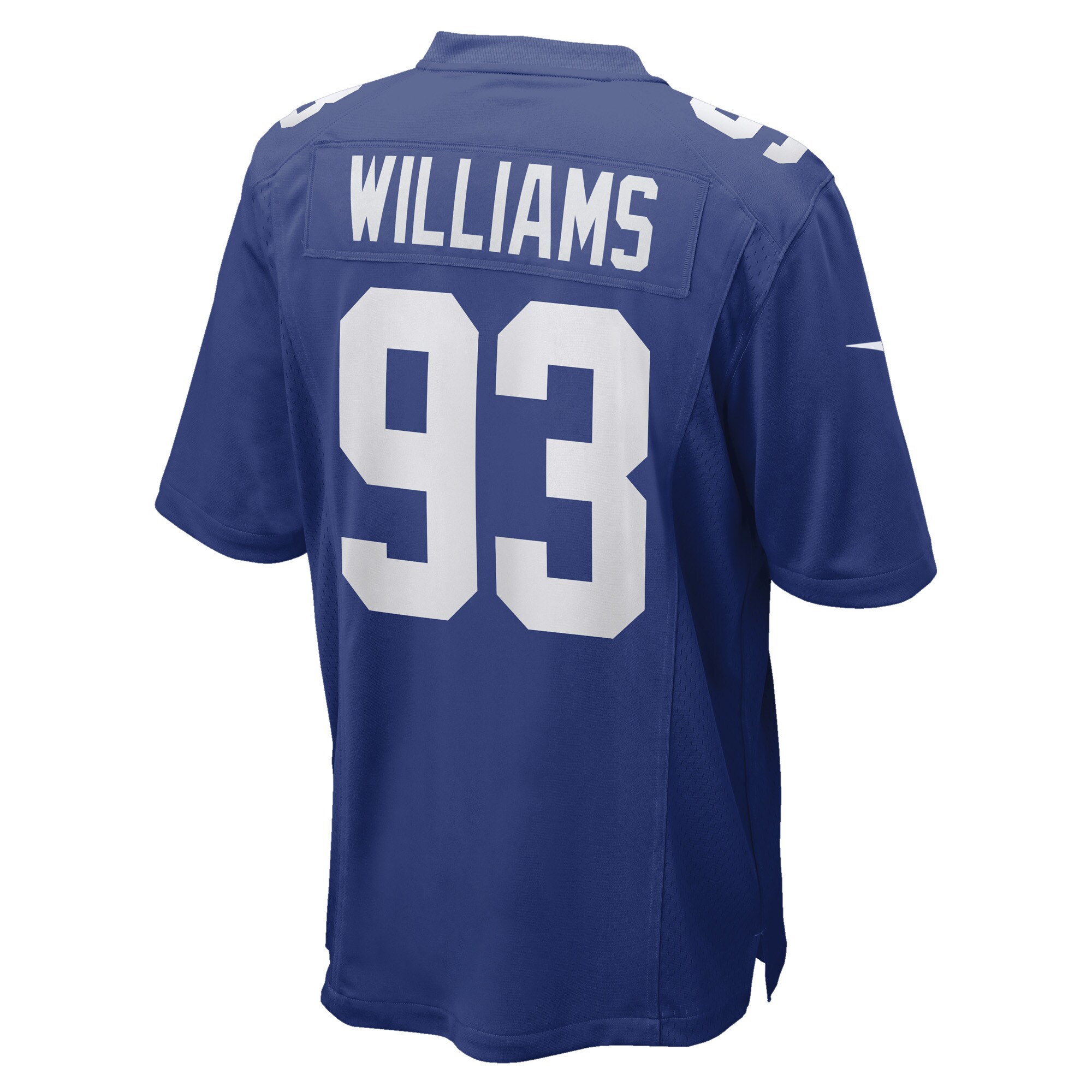 New York Giants Nick Williams Royal Game Player NFL Jersey Men's