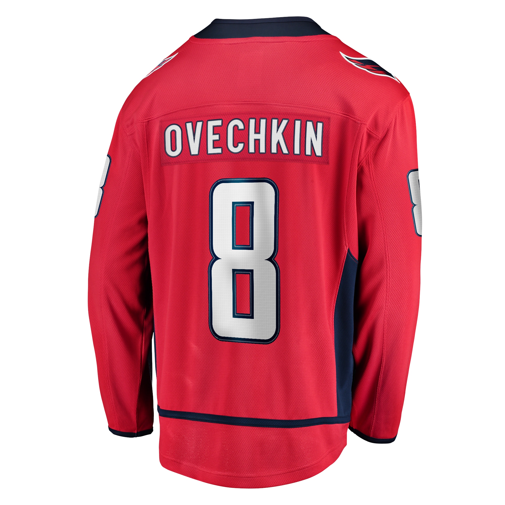 Washington Capitals Alexander Ovechkin Red Captain Patch Home Breakaway NHL Jersey Men's