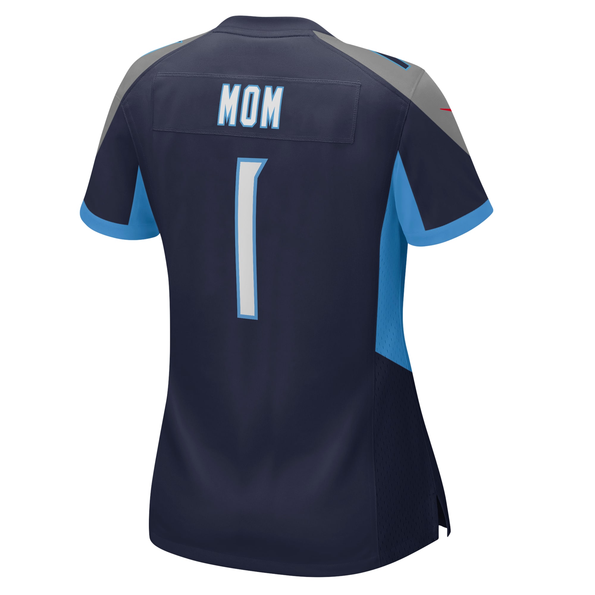 Tennessee Titans Number 1 Mom Navy Game NFL Jersey Women's