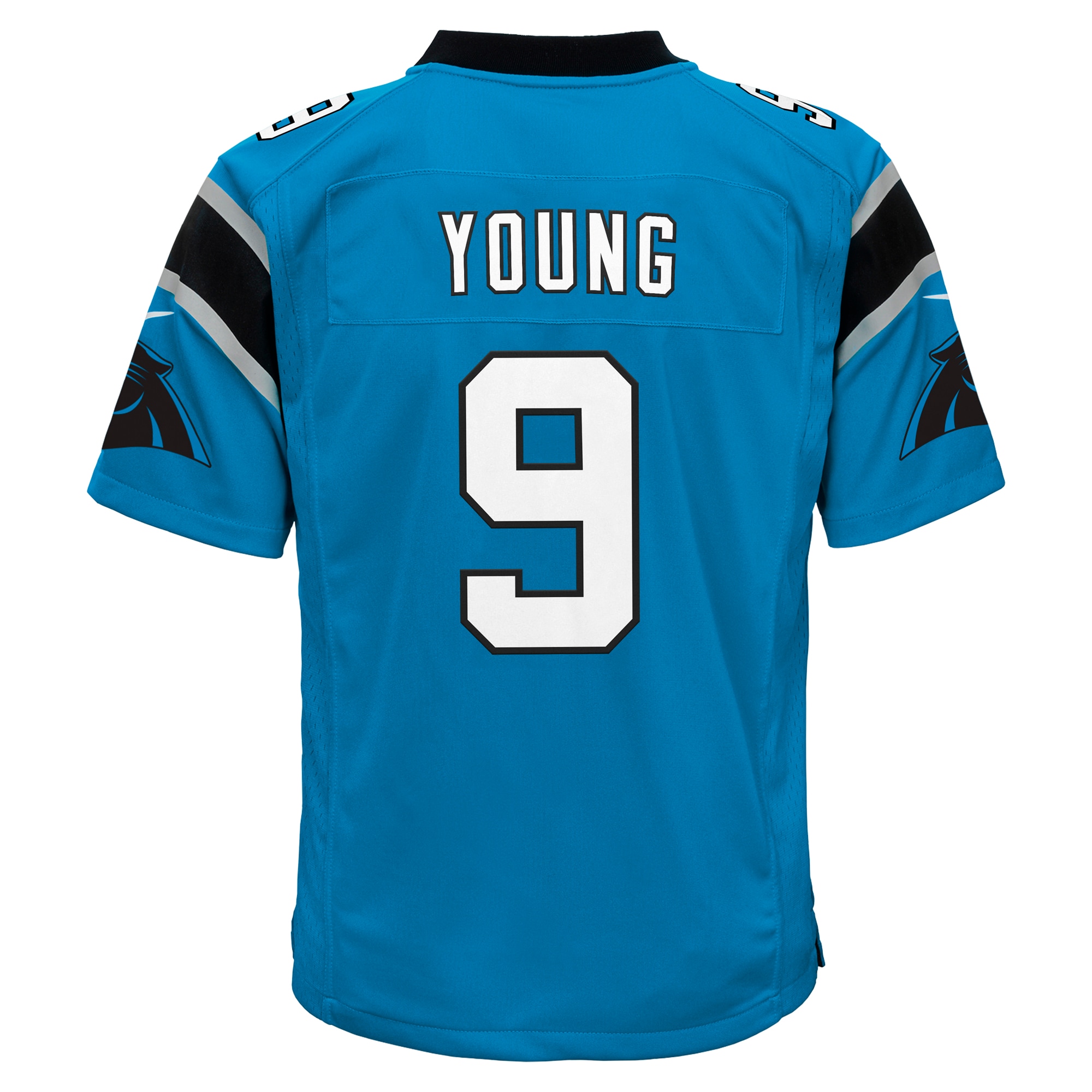Carolina Panthers Bryce Young Blue Game NFL Jersey Youth