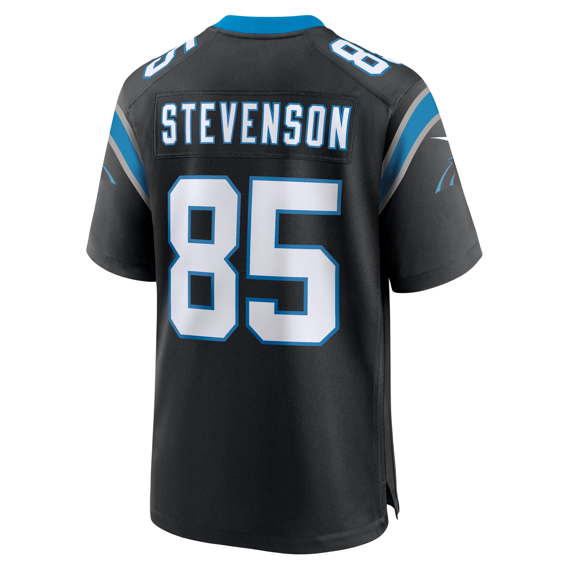 Carolina Panthers Marquez Stevenson Black Team Game NFL Jersey Men's