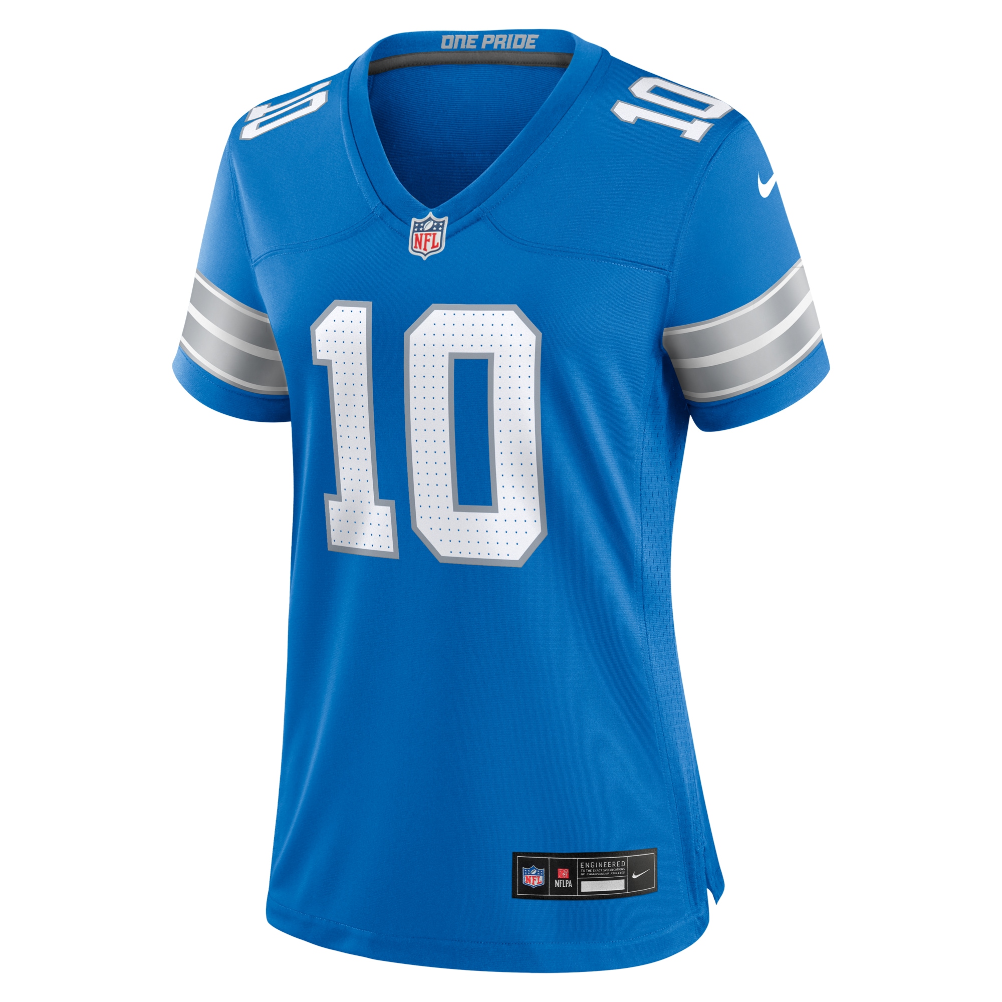 Detroit Lions Tre'Quan Smith Blue Game NFL Jersey Women's