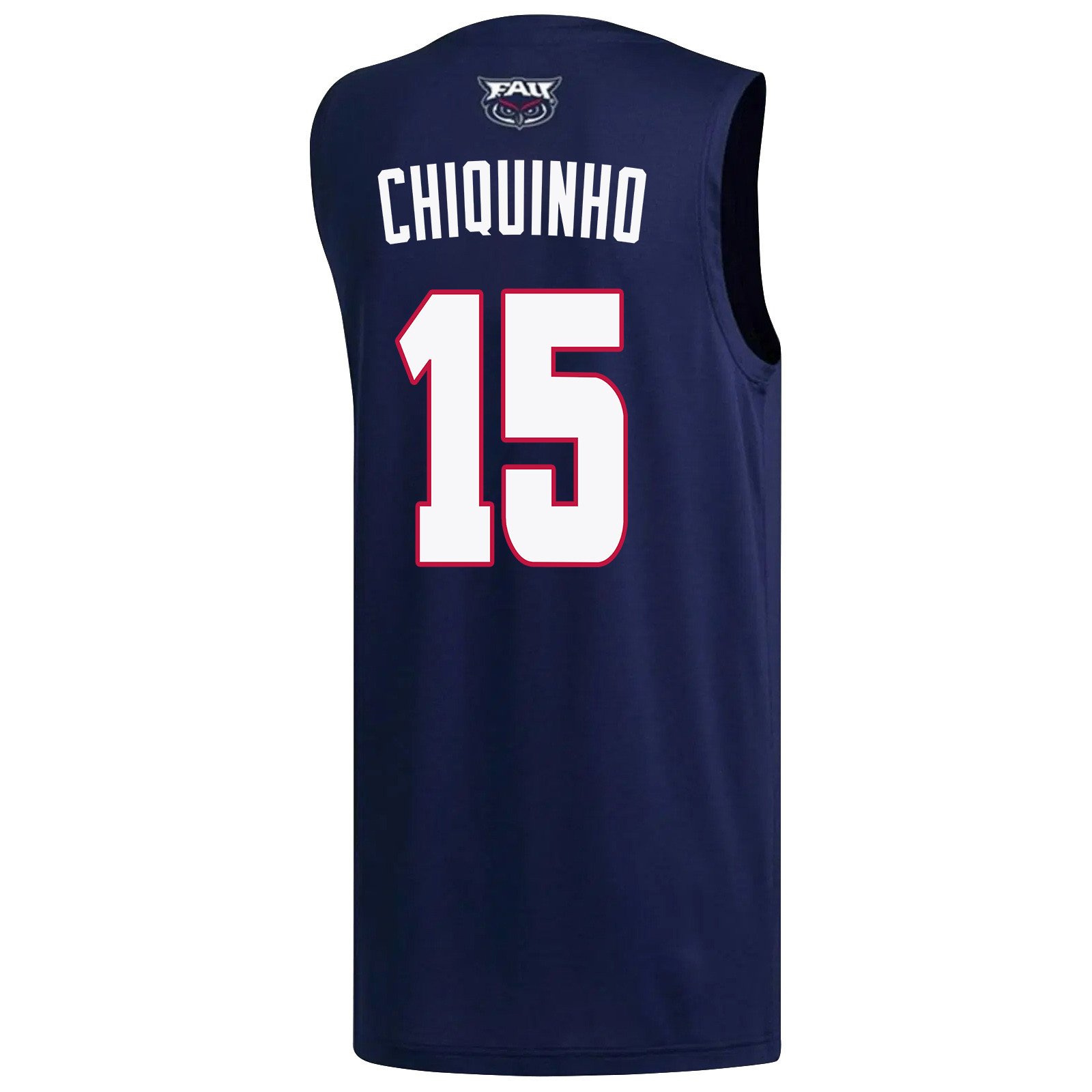 Alijah Martin 15 FAU Owls 2023 March Madness- Navy NCAA Jersey Men's