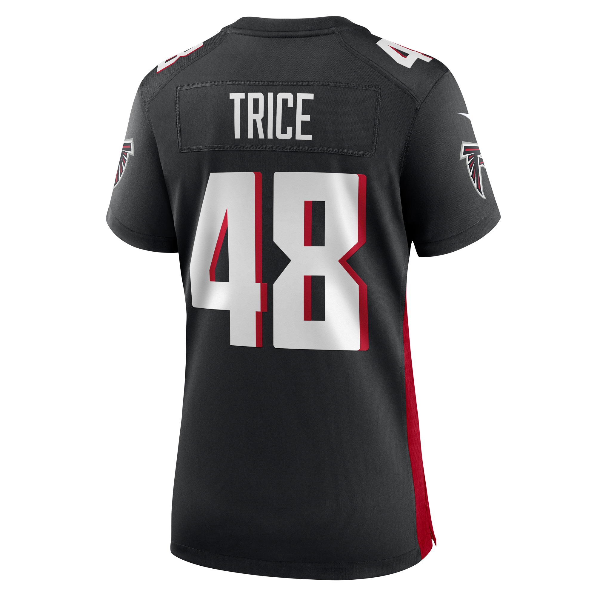 Atlanta Falcons Bralen Trice Black Game NFL Jersey Women's