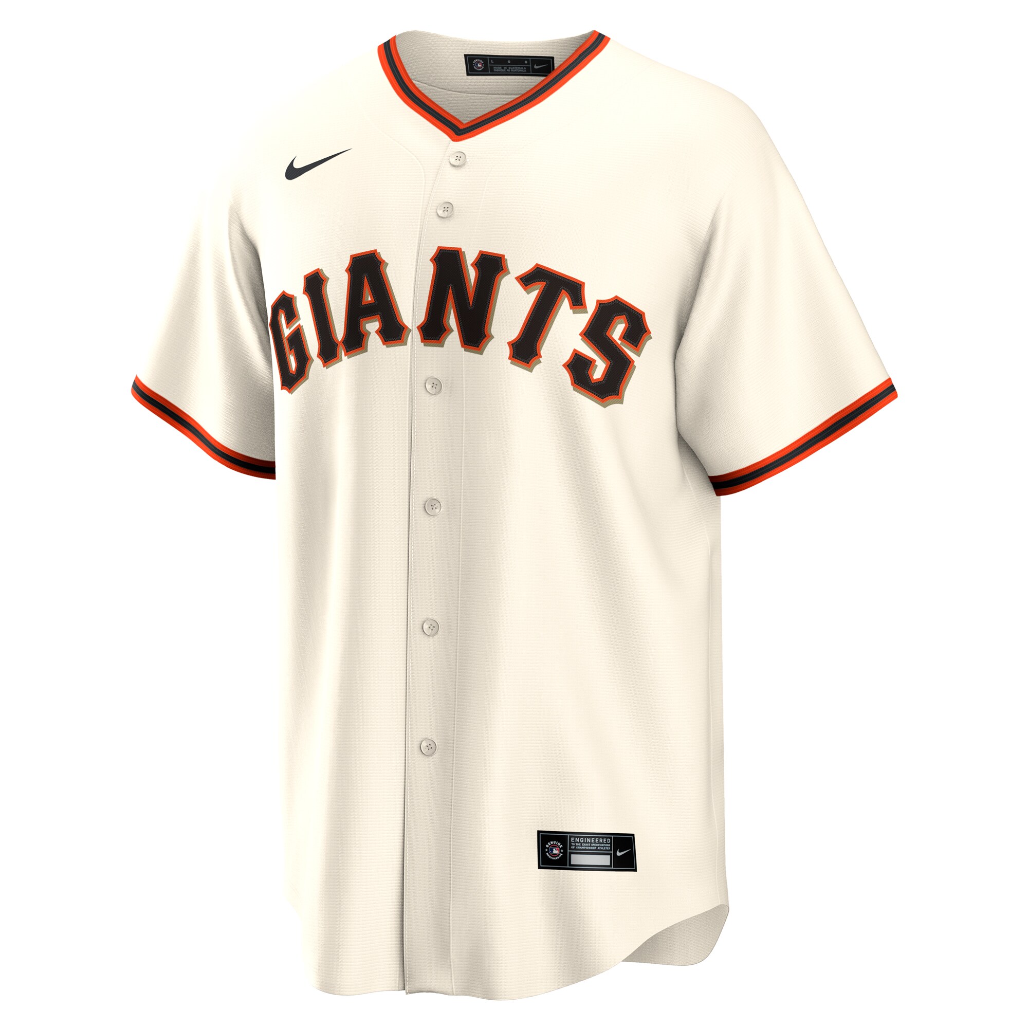 San Francisco Giants White #1 Dad Home MLB Jersey Men's