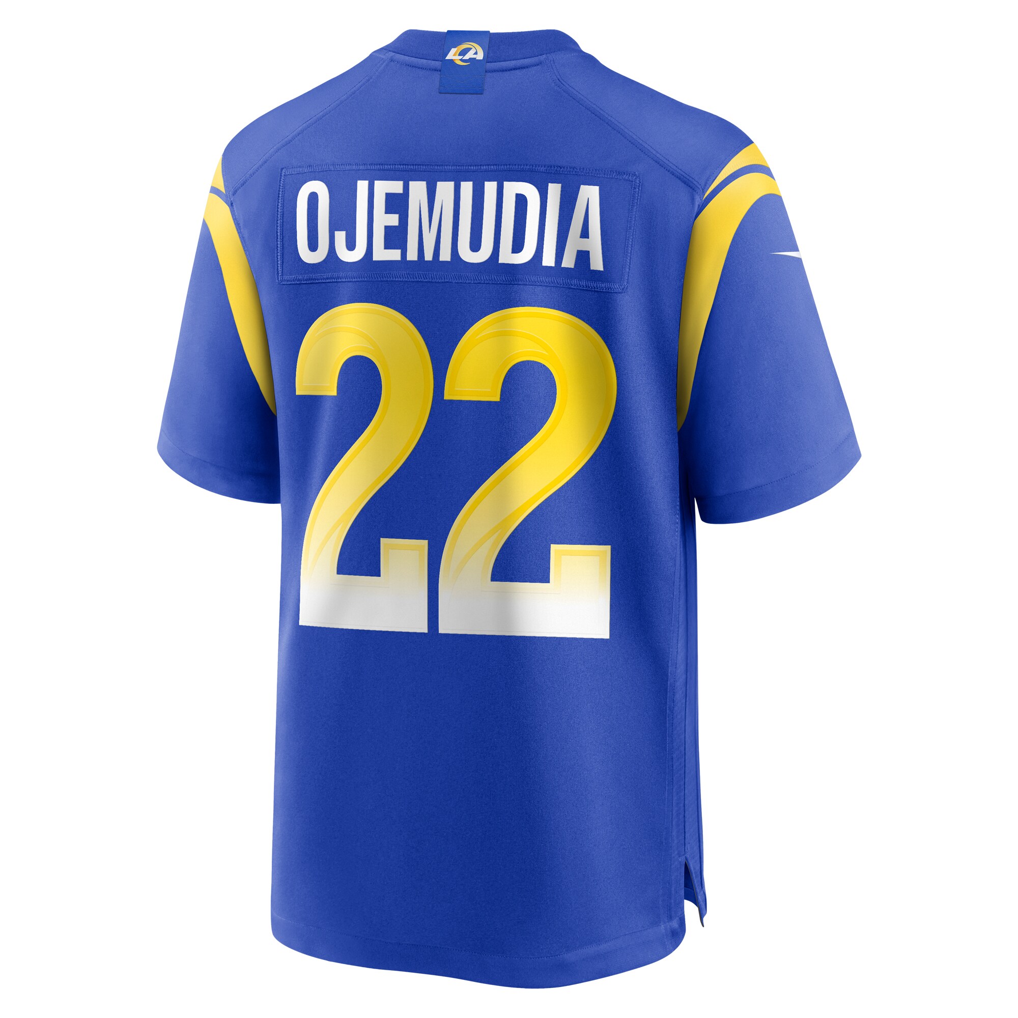 Los Angeles Rams Michael Ojemudia Royal Game NFL Jersey Men's