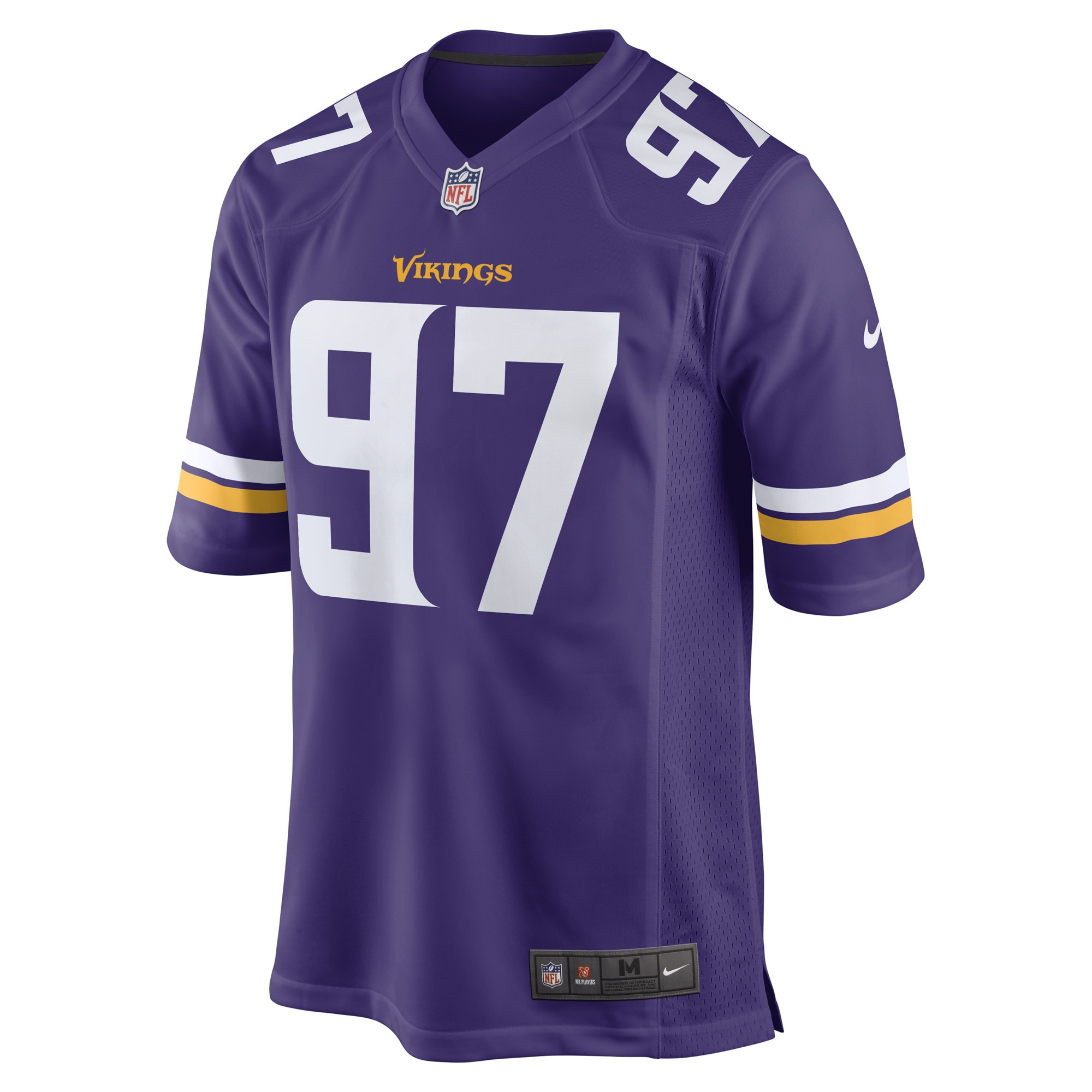Minnesota Vikings Harrison Phillips Purple Game Player NFL Jersey Men's