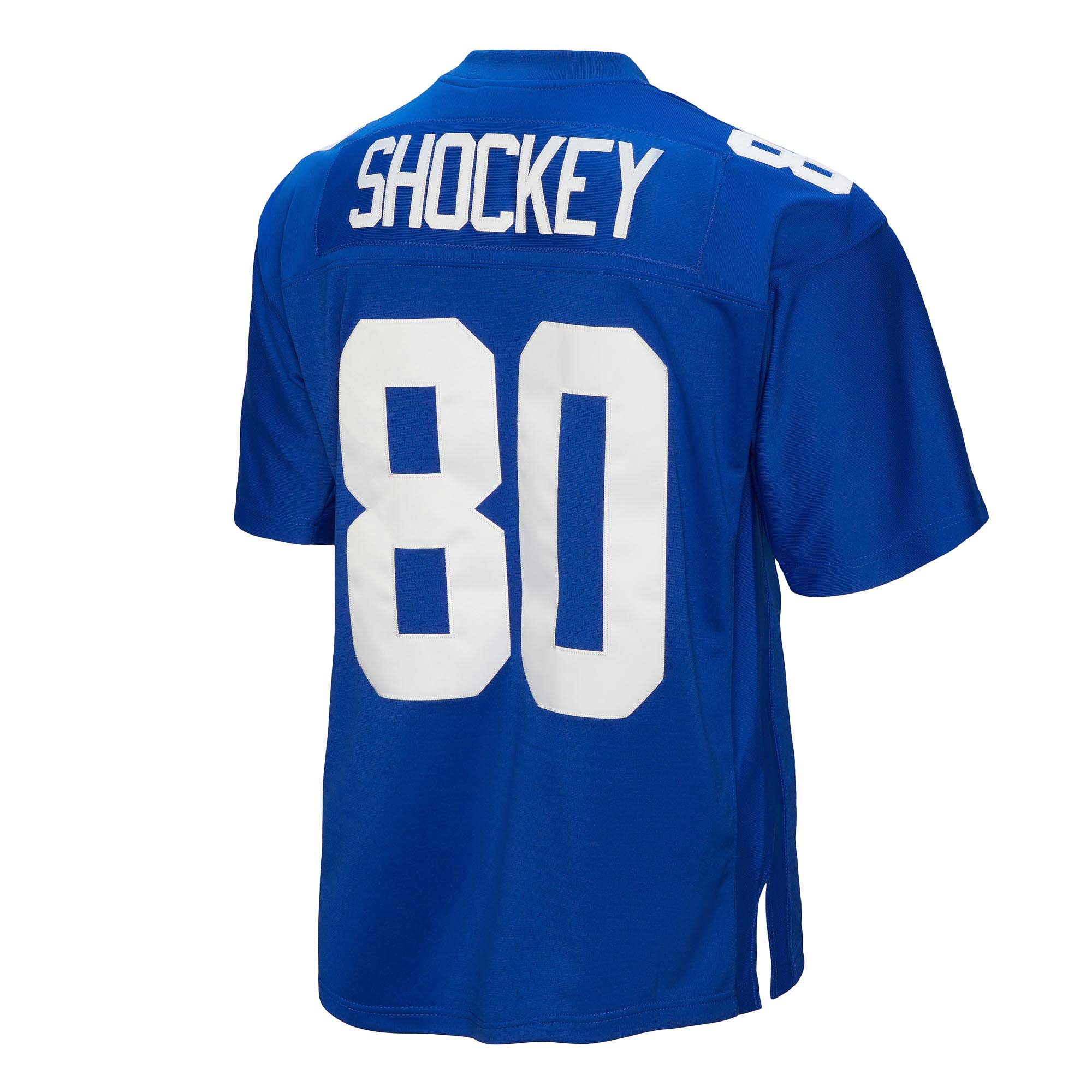 New York Giants Jeremy Shockey Mitchell Ness Royal Legacy NFL Jersey Men's