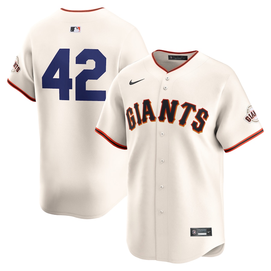San Francisco Giants 2024 Jackie Robinson Day Home Limited Jersey Cream