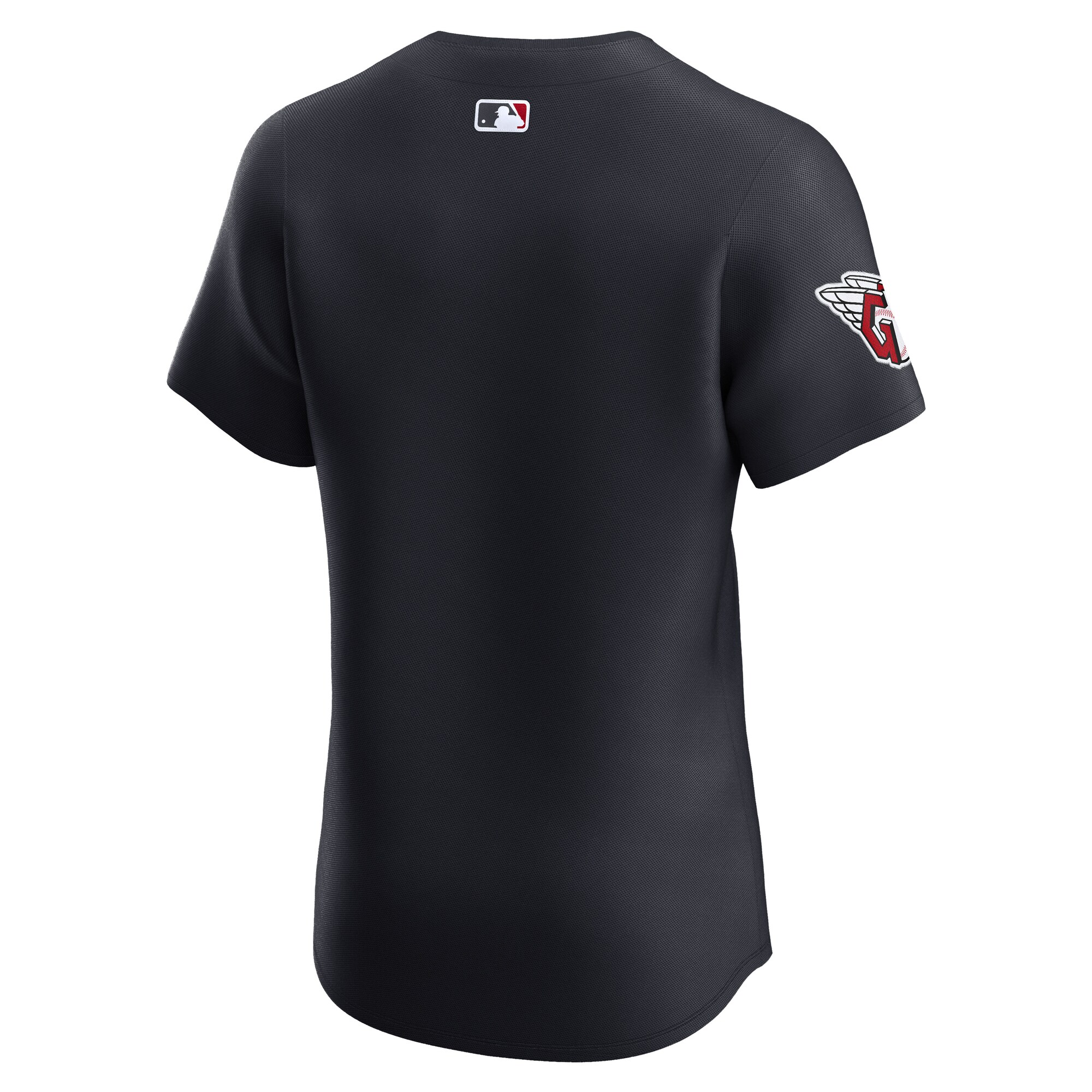Cleveland Guardians Navy Alternate Vapor Premier Elite Patch MLB Jersey Men's