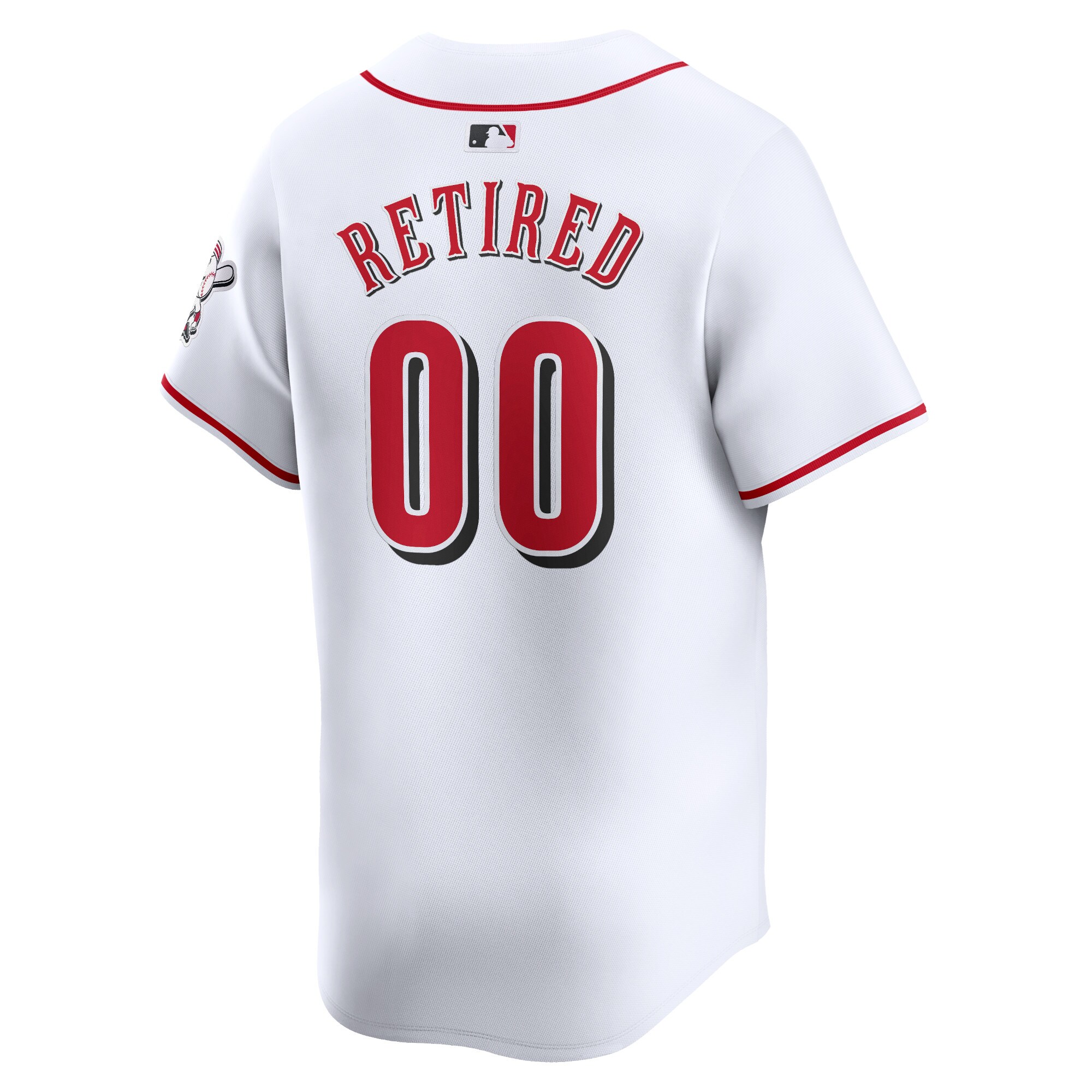 Cincinnati Reds White Home Limited Pick-A-Player Retired Roster MLB Jersey Men's