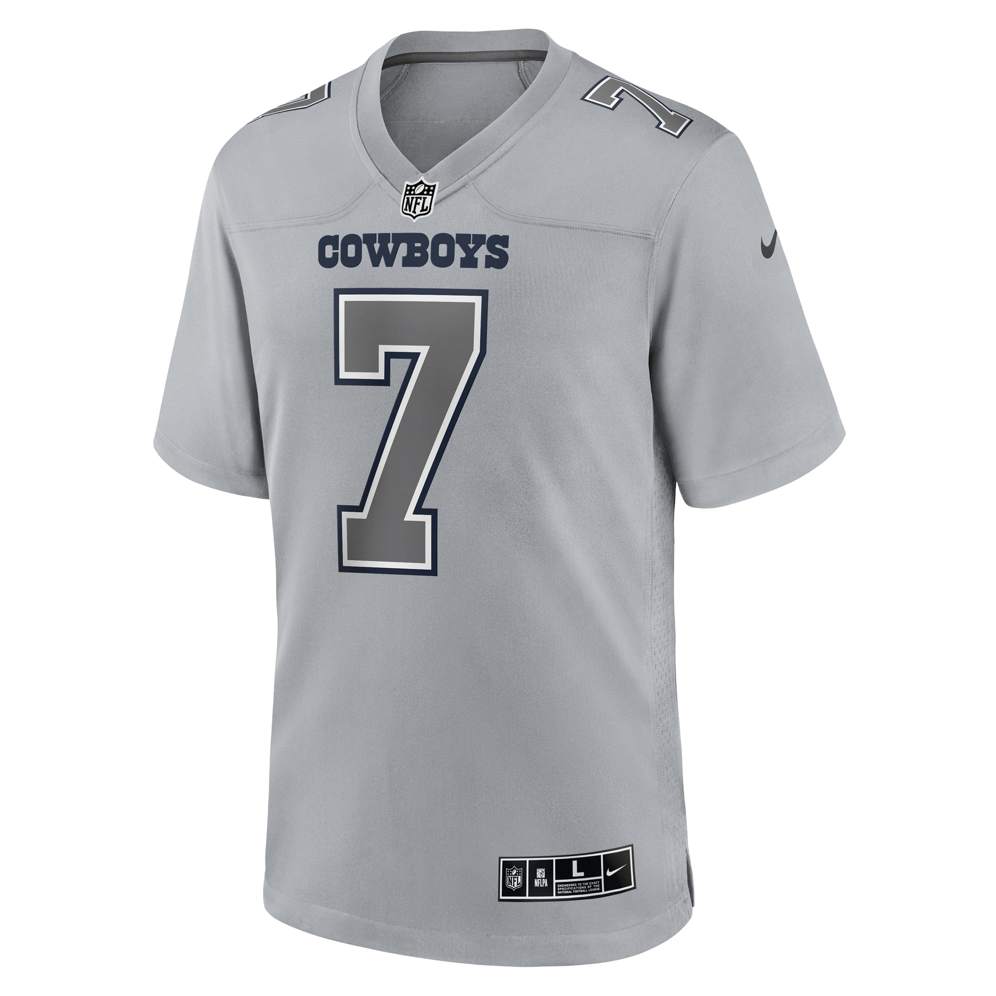 Dallas Cowboys Trevon Diggs Gray Atmosphere Fashion Game NFL Jersey Men's