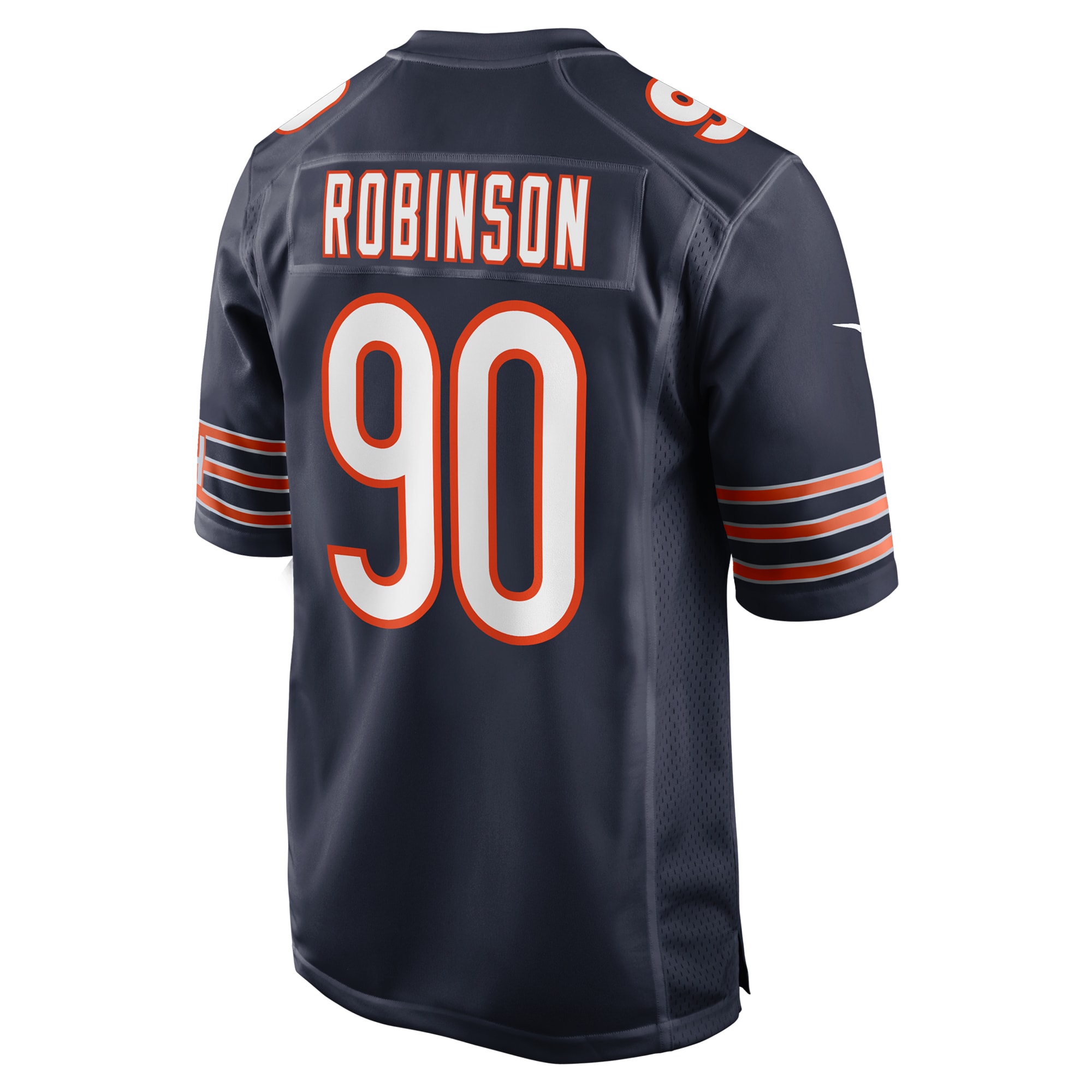 Chicago Bears Dominique Robinson Navy Game NFL Jersey Men's