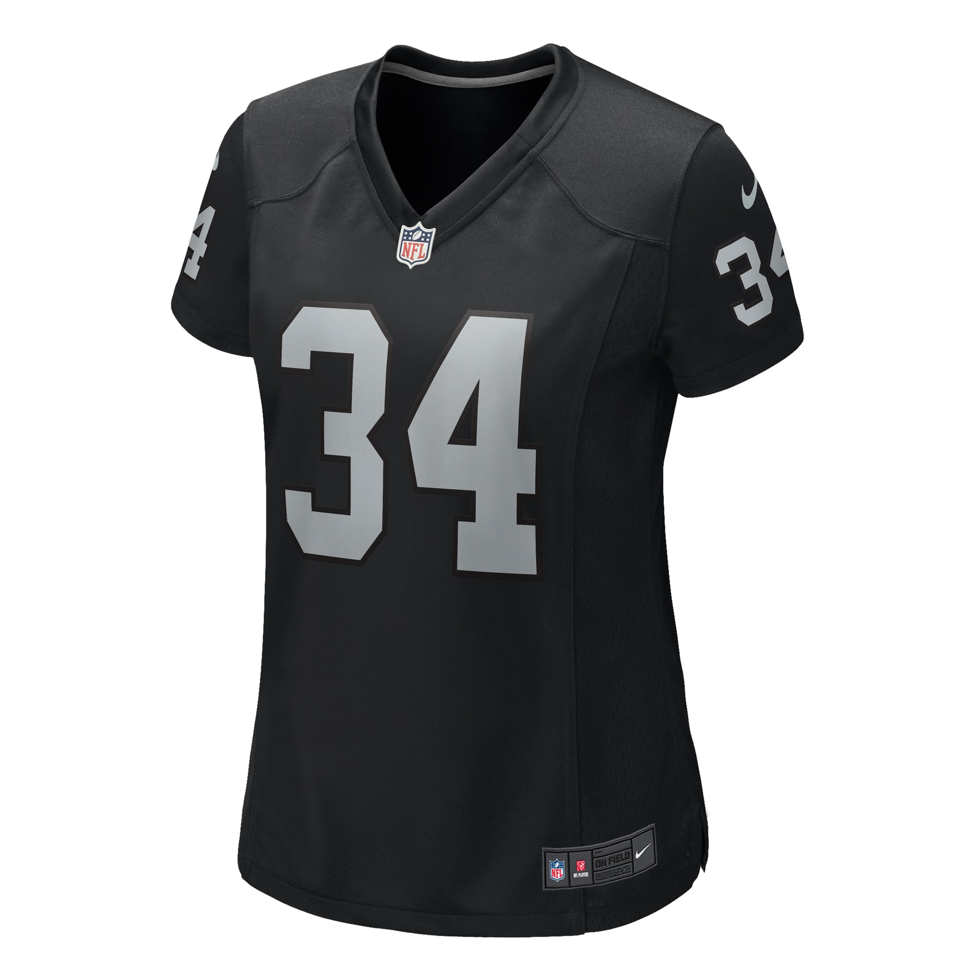 Las Vegas Raiders Thomas Harper Black Game NFL Jersey Women's