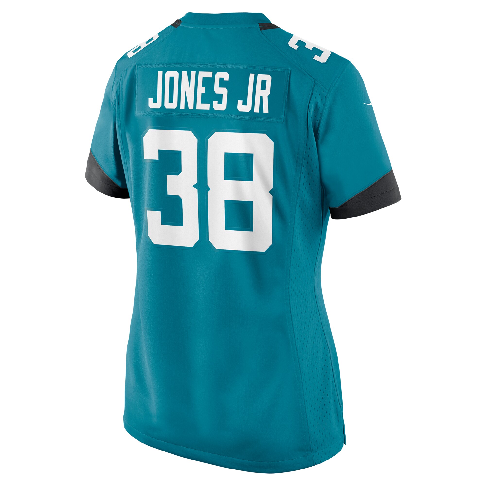 Jacksonville Jaguars Velus Jones Jr. Teal Game NFL Jersey Women's