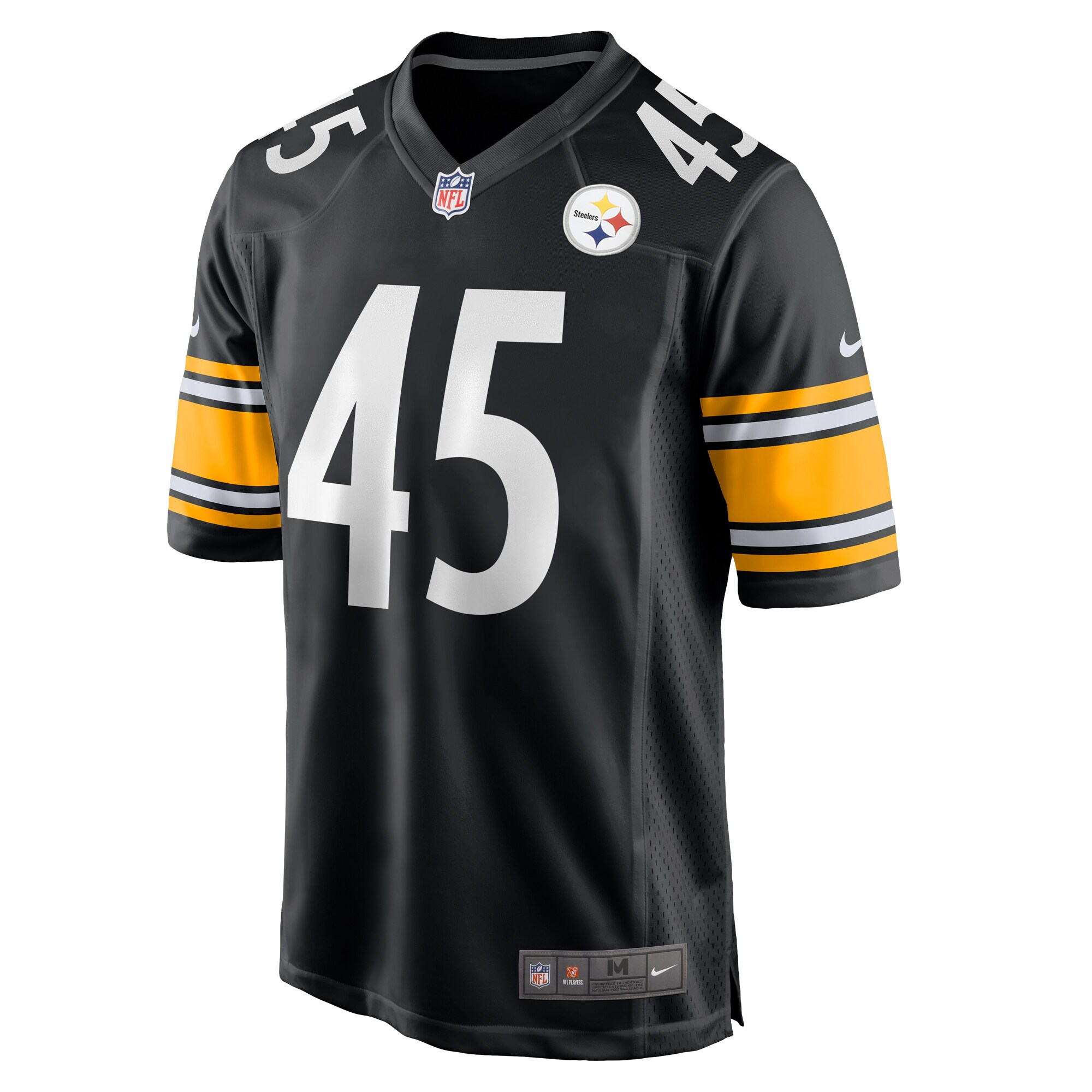 Pittsburgh Steelers Jack Colletto Black Game NFL Jersey Men's