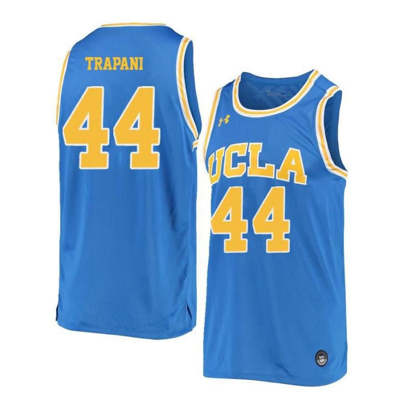 44 Tyler Trapani Blue Retro Elite UCLA Bruins NCAA Jersey Men's