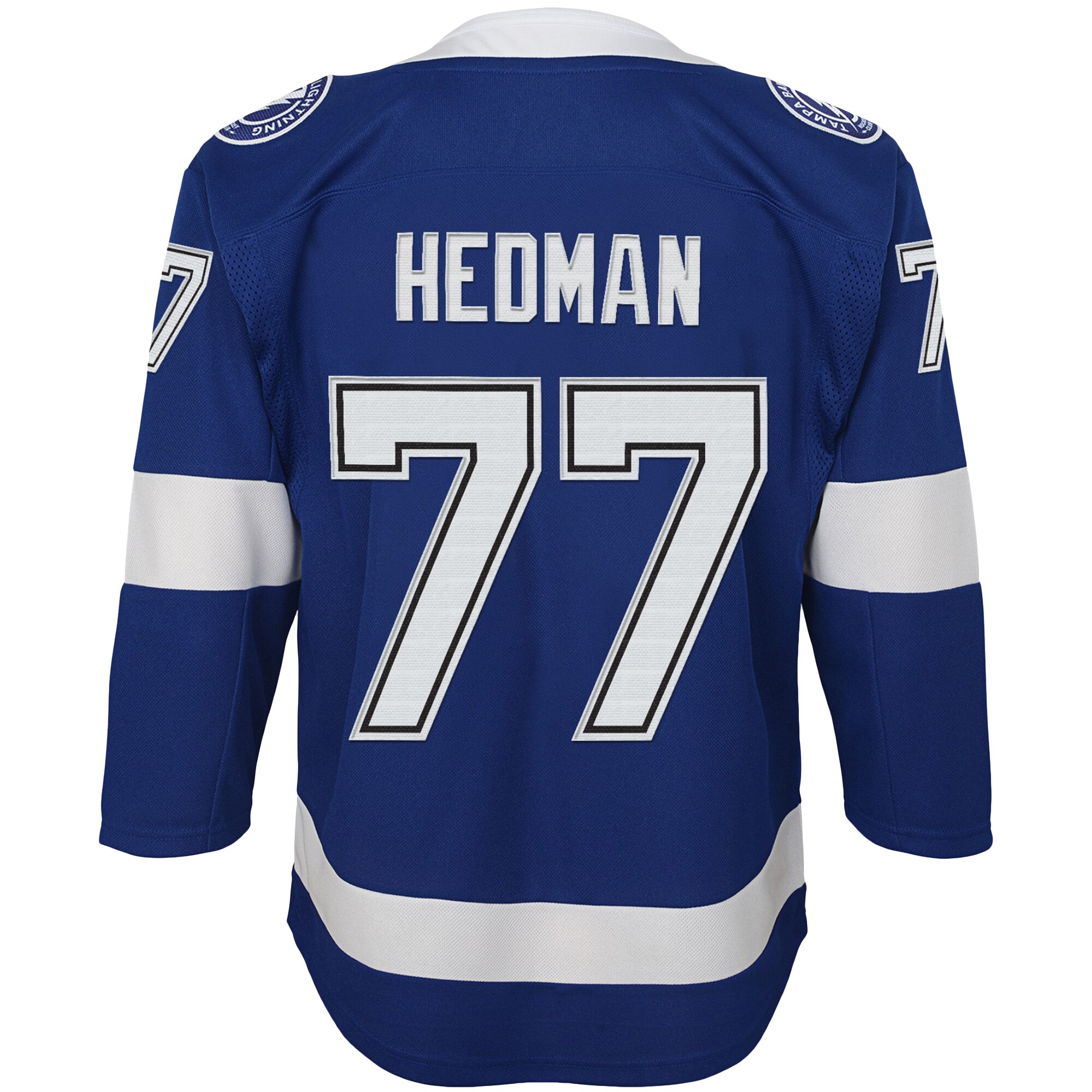 Tampa Bay Lightning Victor Hedman Blue Home Premier Player NHL Jersey Youth