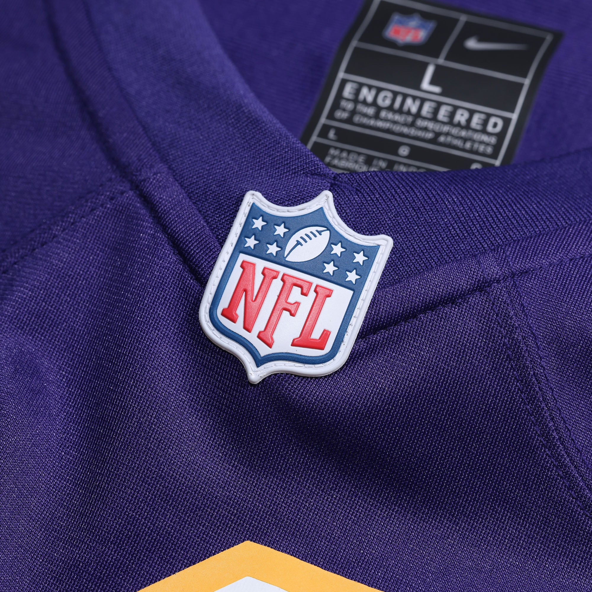 Minnesota Vikings Warren Moon Purple Classic Retired Player Game NFL Jersey Men's