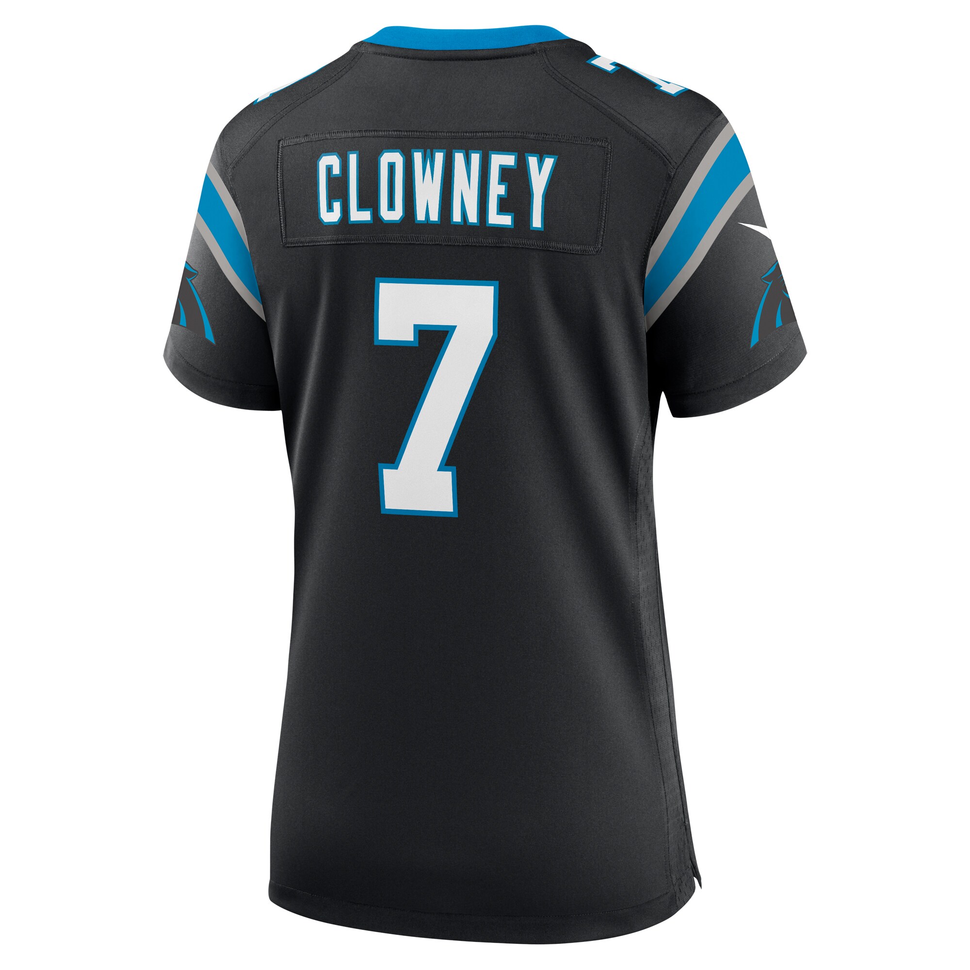 Carolina Panthers Jadeveon Clowney Black Game NFL Jersey Women's