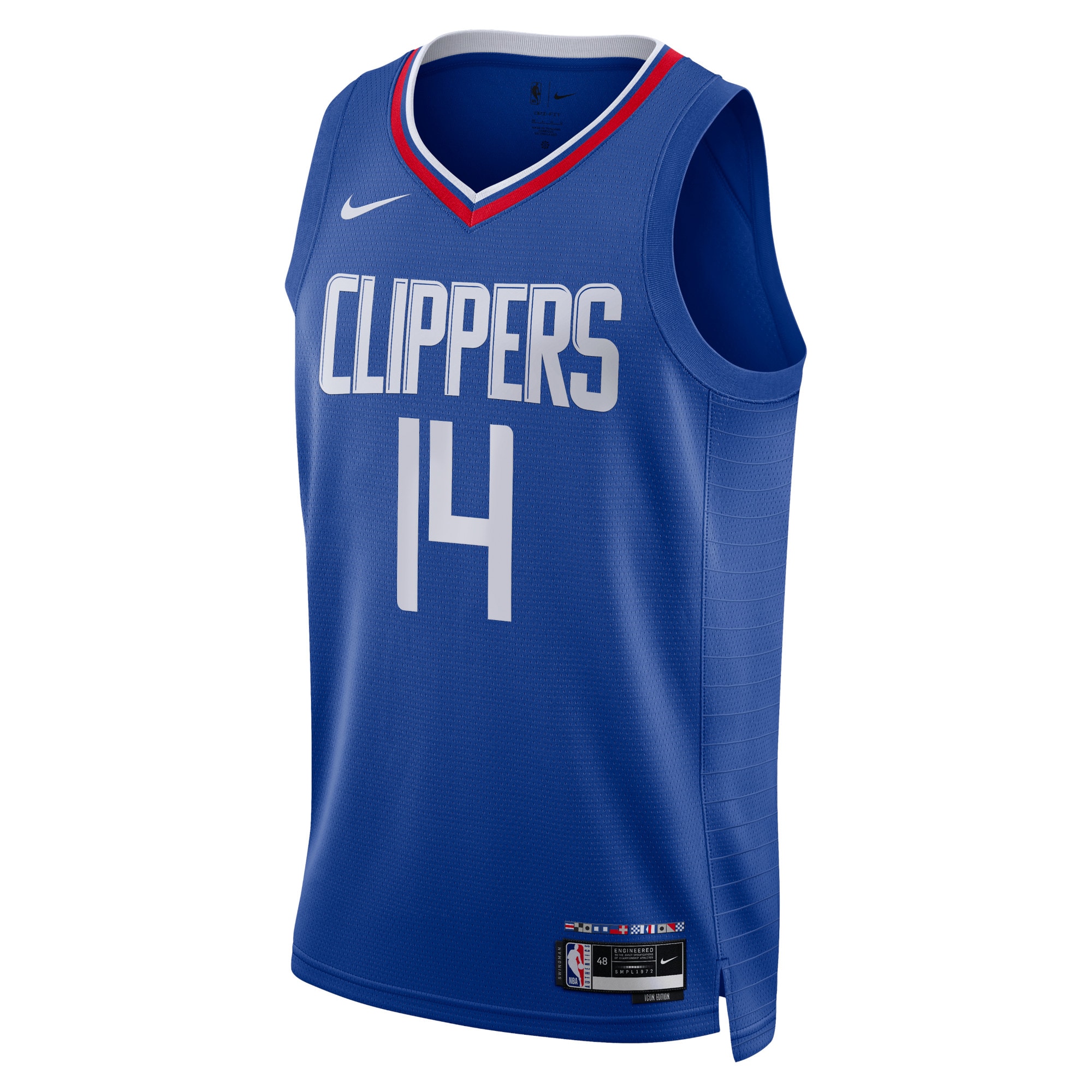 Los Angeles Clippers Icon Edition Swingman Blue Terance Man Unisex NBA Jersey Unisex