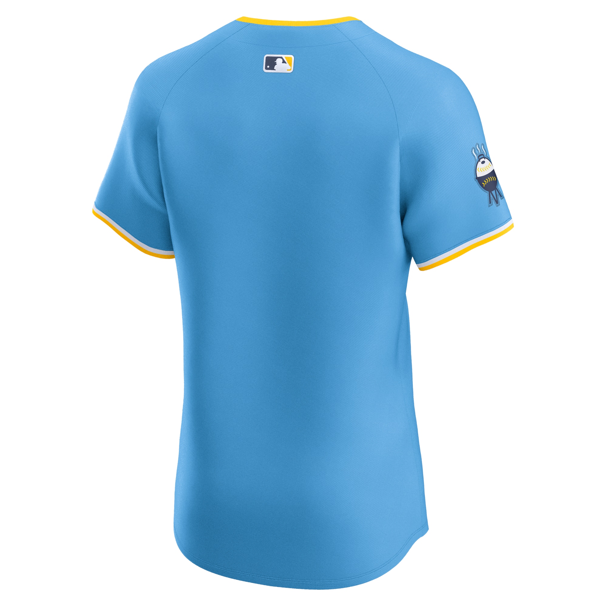 Milwaukee Brewers Powder Blue City Connect Elite MLB Jersey Men's