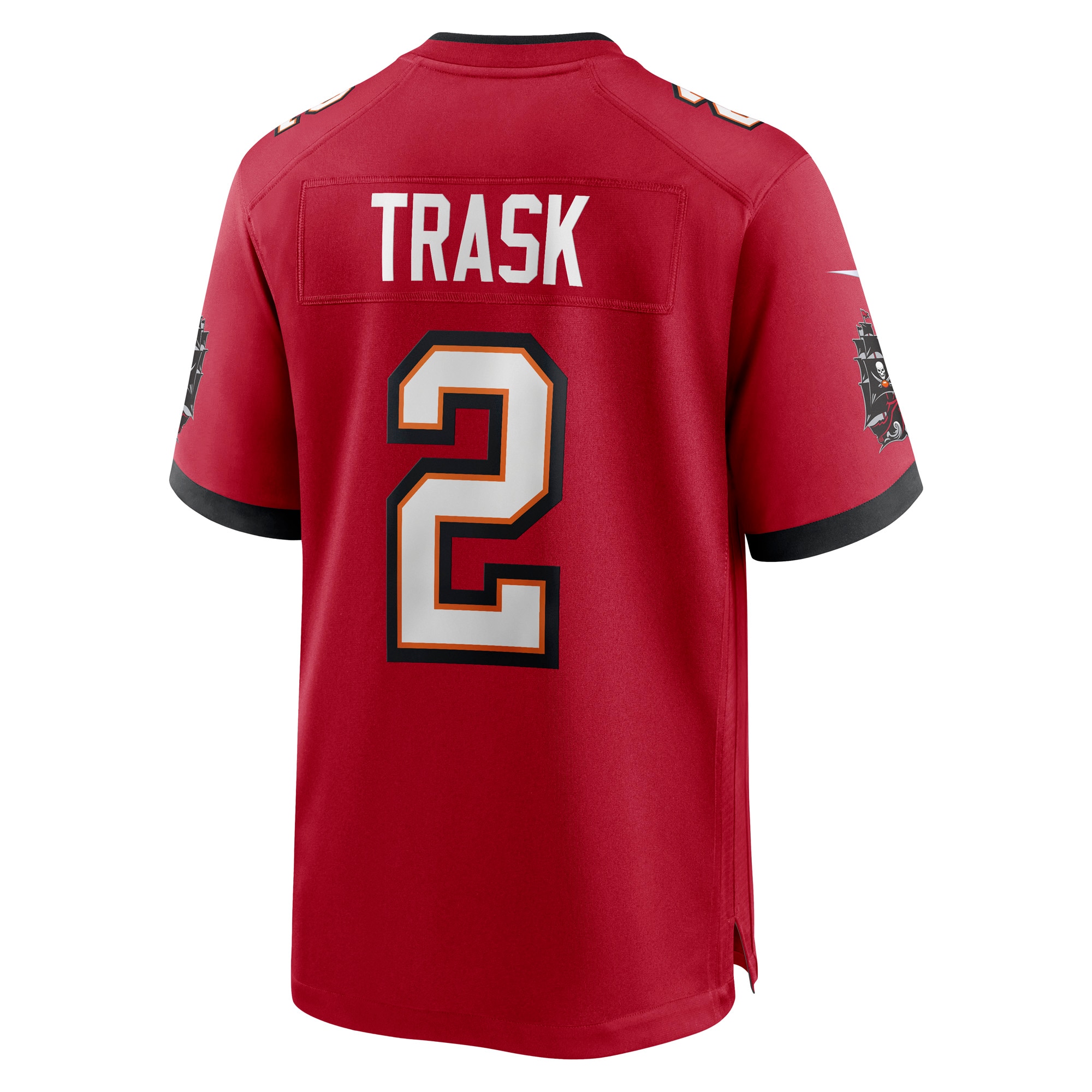 Tampa Bay Buccaneers Kyle Trask Red Game Player NFL Jersey Men's