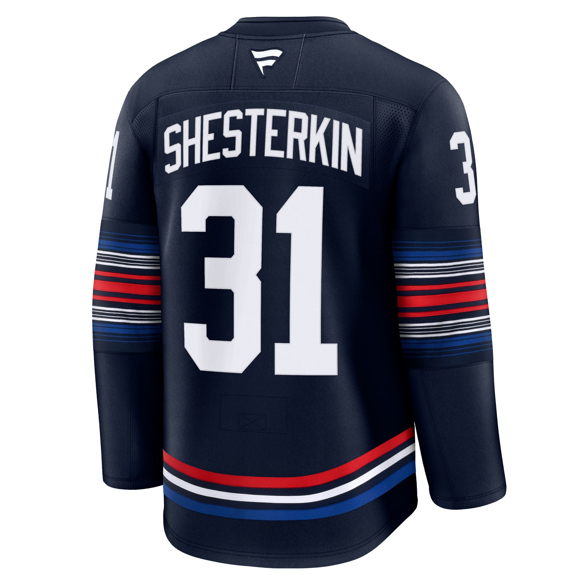 New York Rangers Igor Shesterkin Navy Alternate Premium NHL Jersey Men's