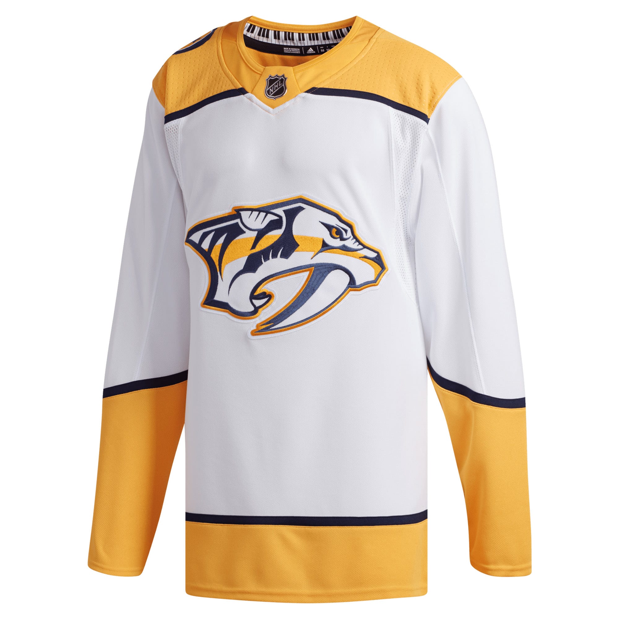 Nashville Predators White Away NHL Jersey Men's