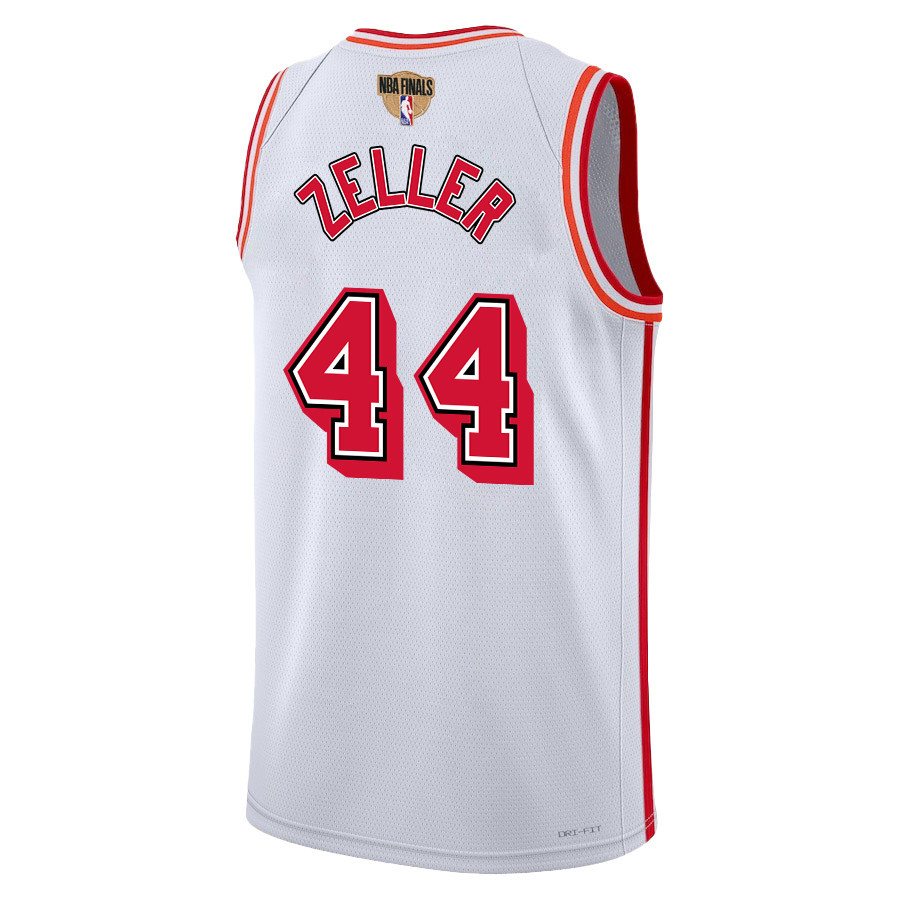 Cody Zeller 44 Miami Heat Final Champions 2023 Swingman Classic Editio White NBA Jersey Men's