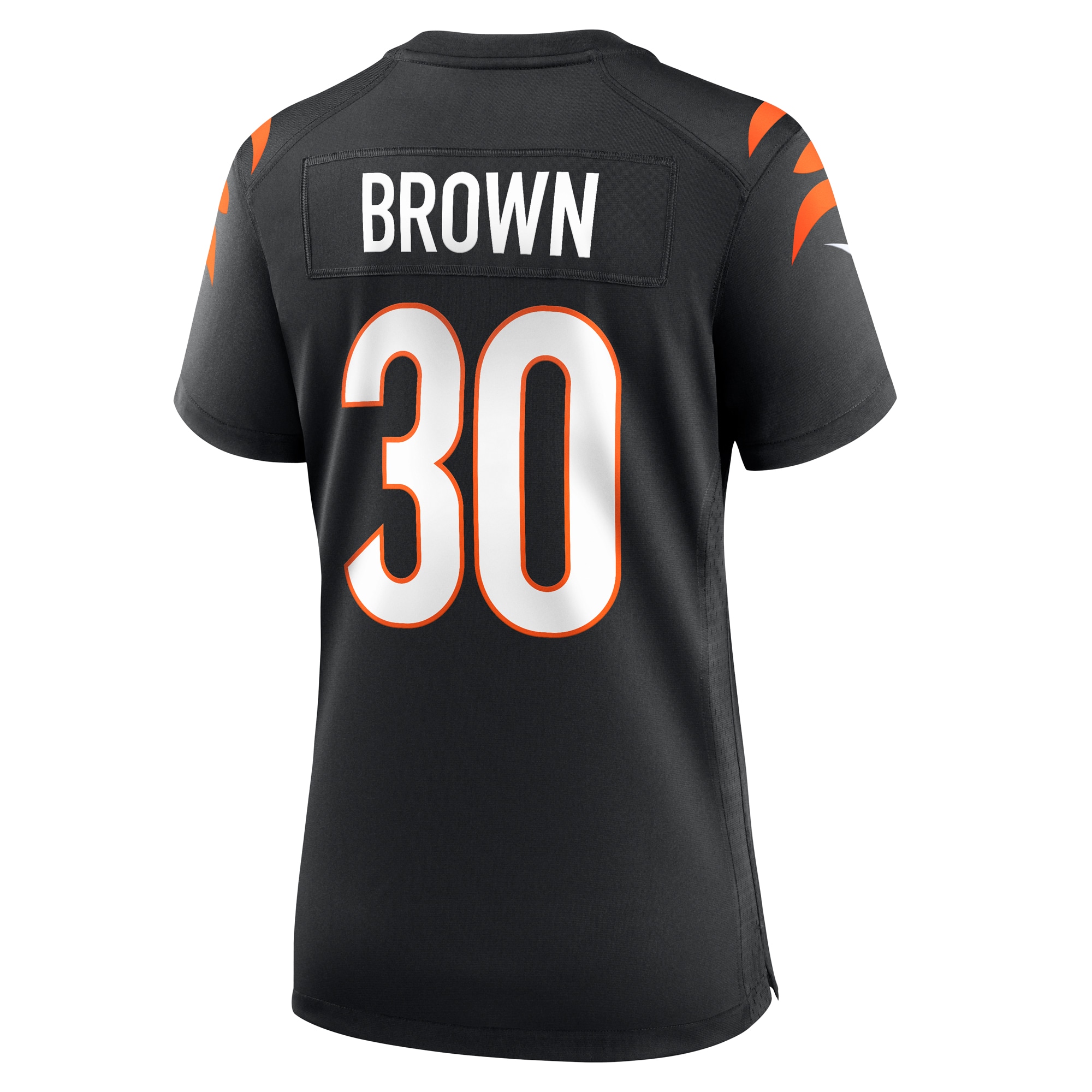 Cincinnati Bengals Chase Brown Black Team Game NFL Jersey Women's