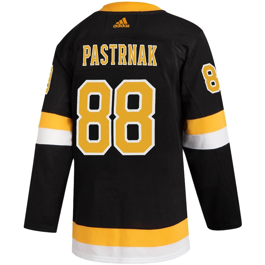 David Pastrnak 88 Boston Bruins Alternate Black NHL Jersey Men's