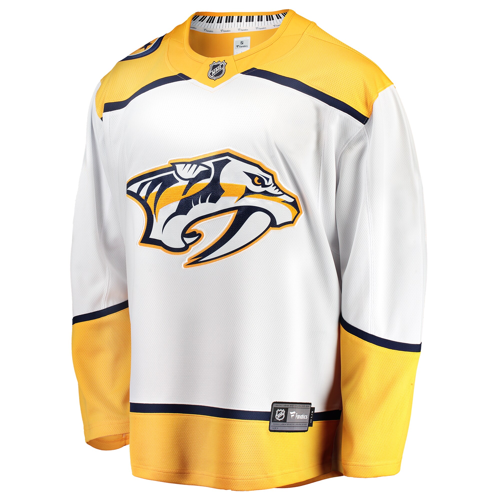 Nashville Predators White Breakaway Away NHL Jersey Men's