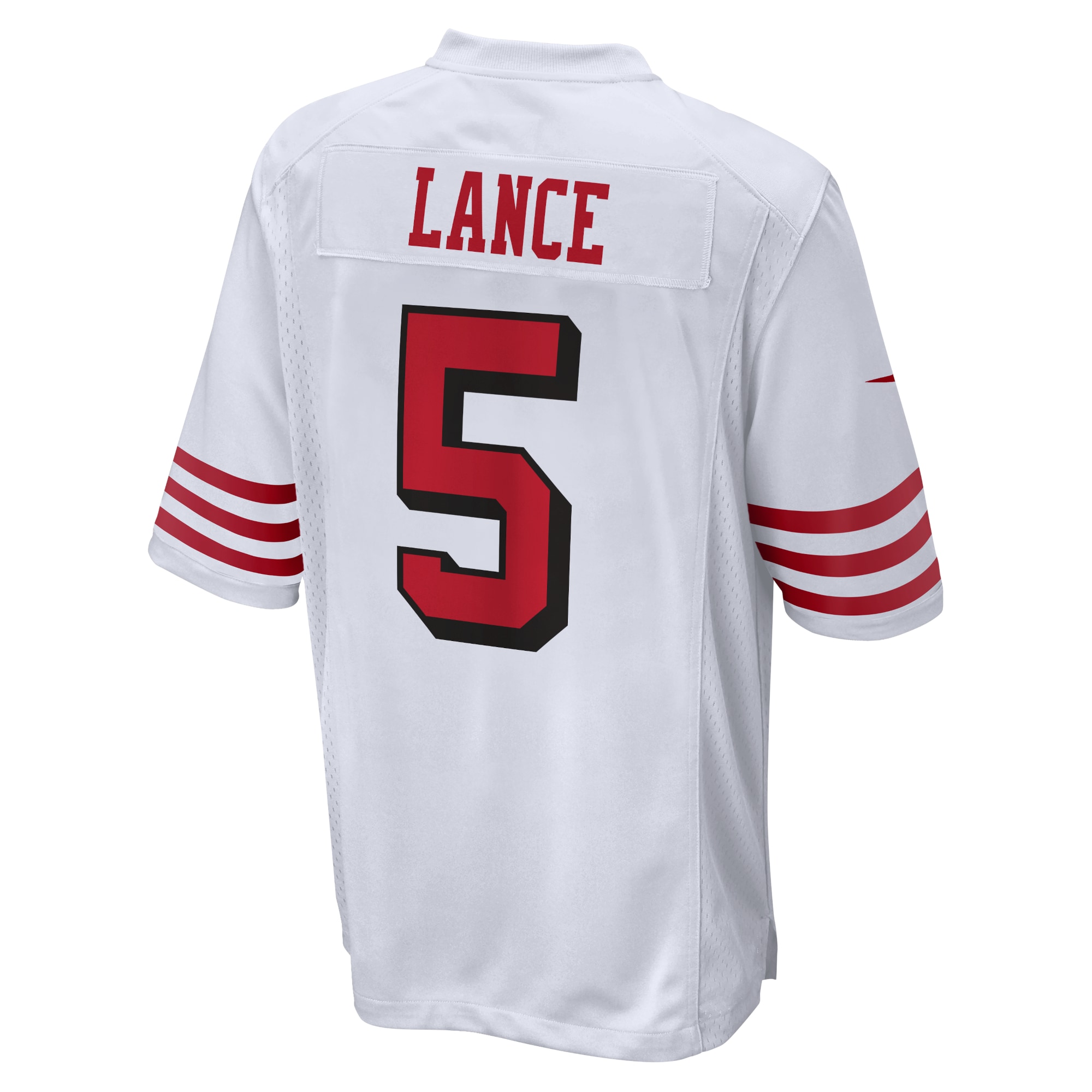 San Francisco 49ers Trey Lance White Alternate Game NFL Jersey Men's
